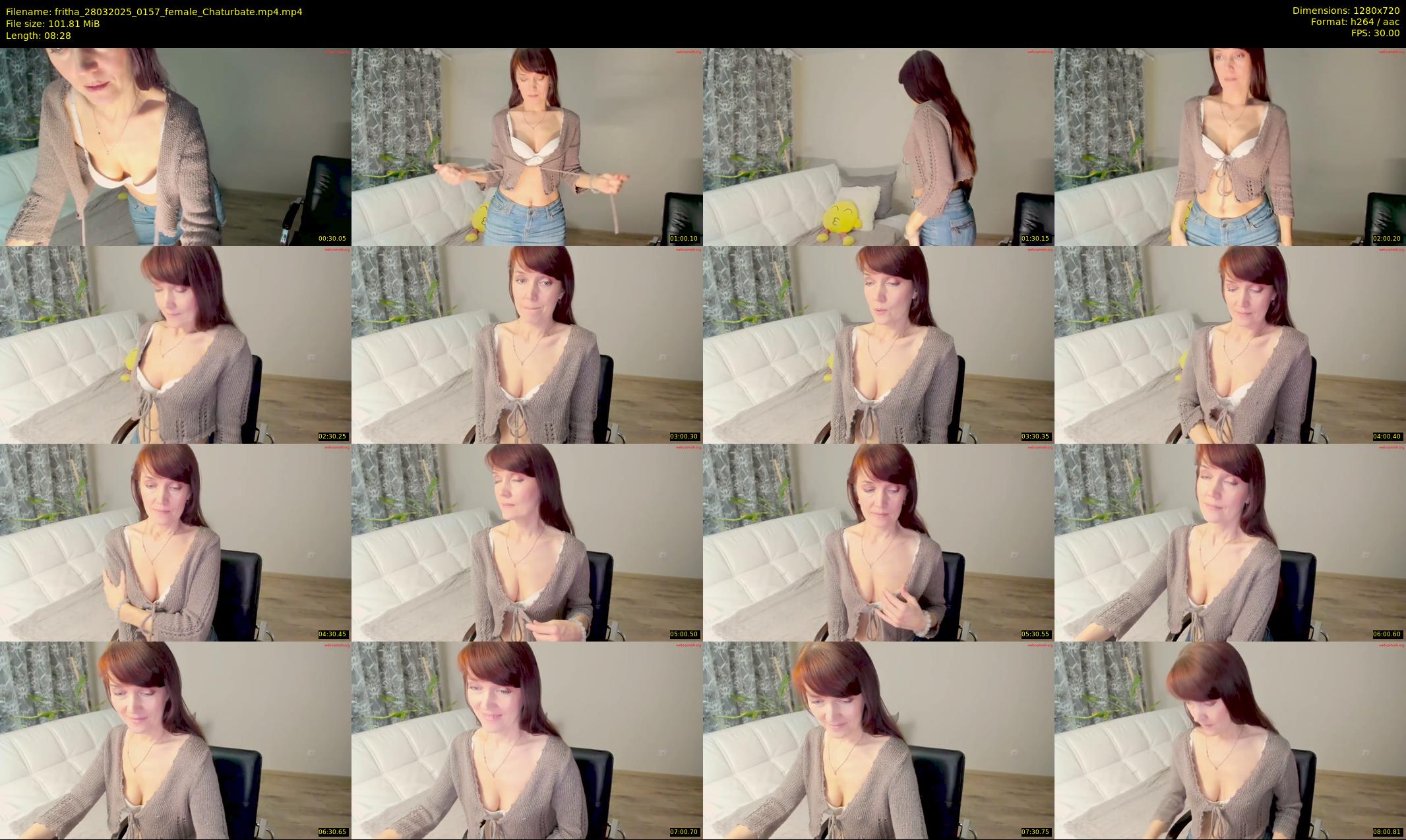 fritha — 9 minute Chaturbate female cam show recording, 720p, Mar 28, 2025