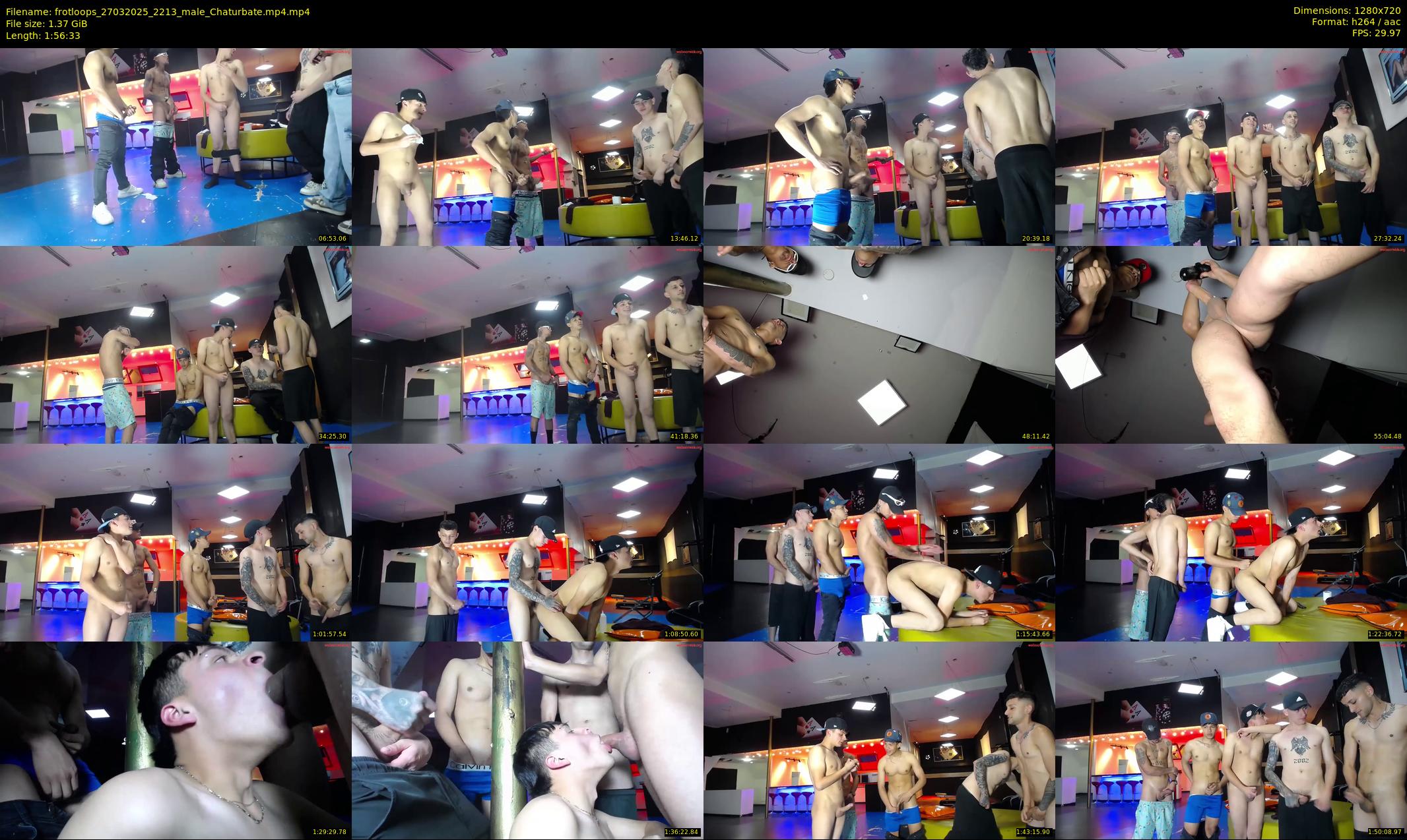 frotloops — 117 minute Chaturbate male cam show recording, 720p, Mar 27, 2025