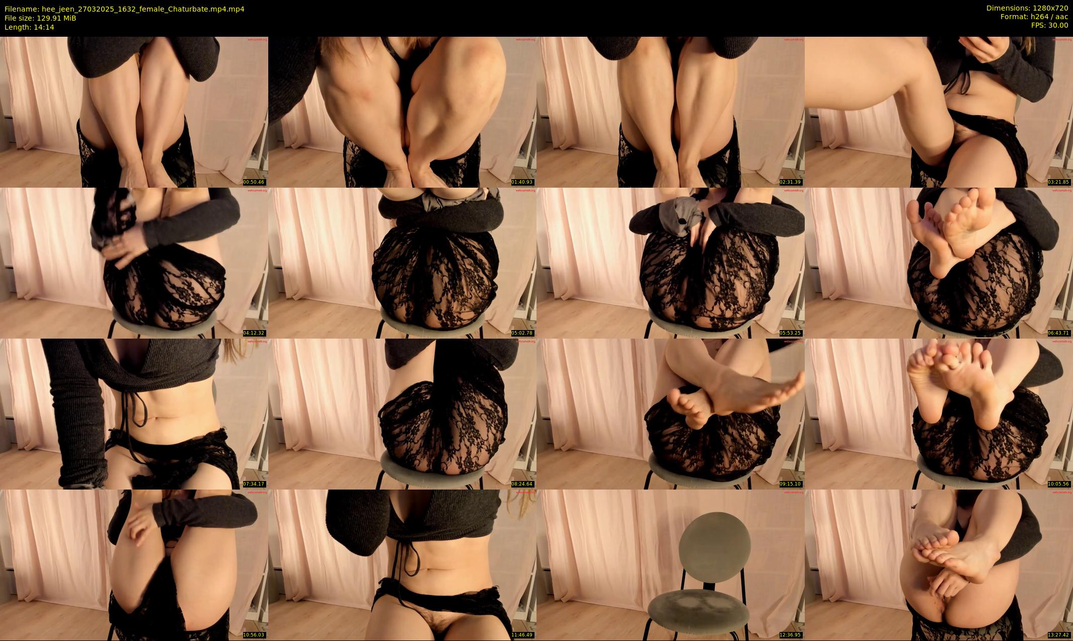 hee_jeen — 15 minute Chaturbate female cam show recording, 720p, Mar 27, 2025