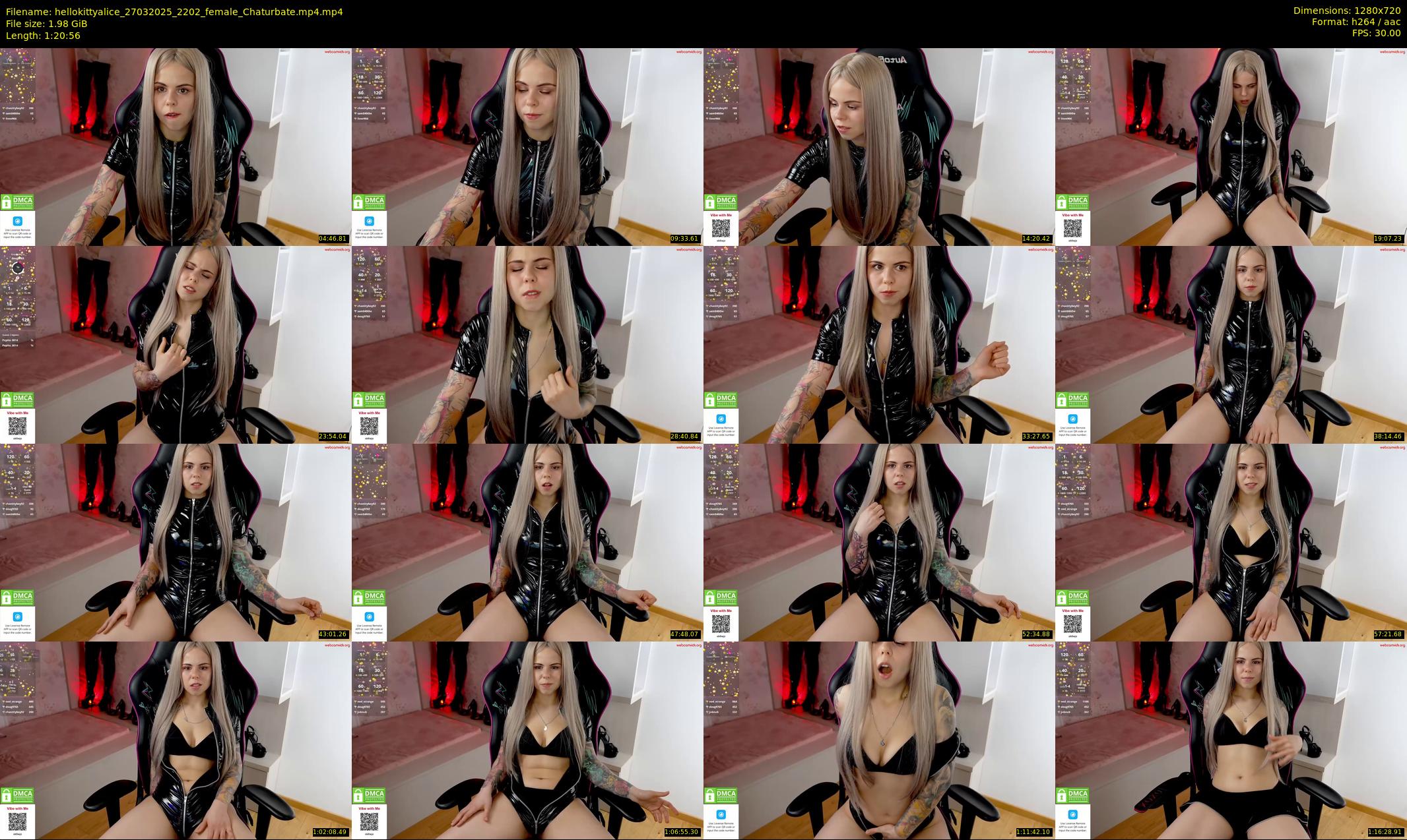 hellokittyalice — 81 minute Chaturbate female cam show recording, 720p, Mar 27, 2025