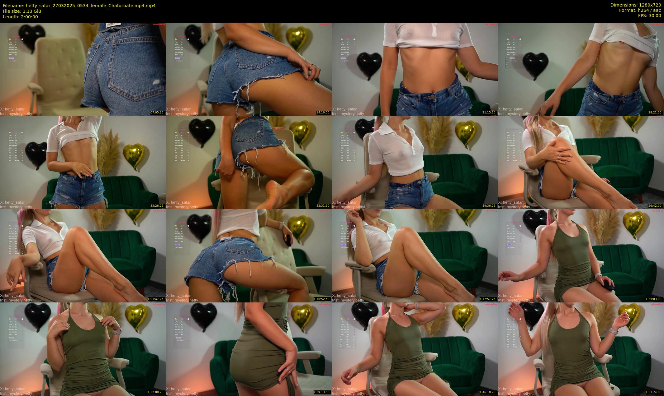 hetty_satar — 120 minute Chaturbate female cam show recording, 720p, Mar 27, 2025