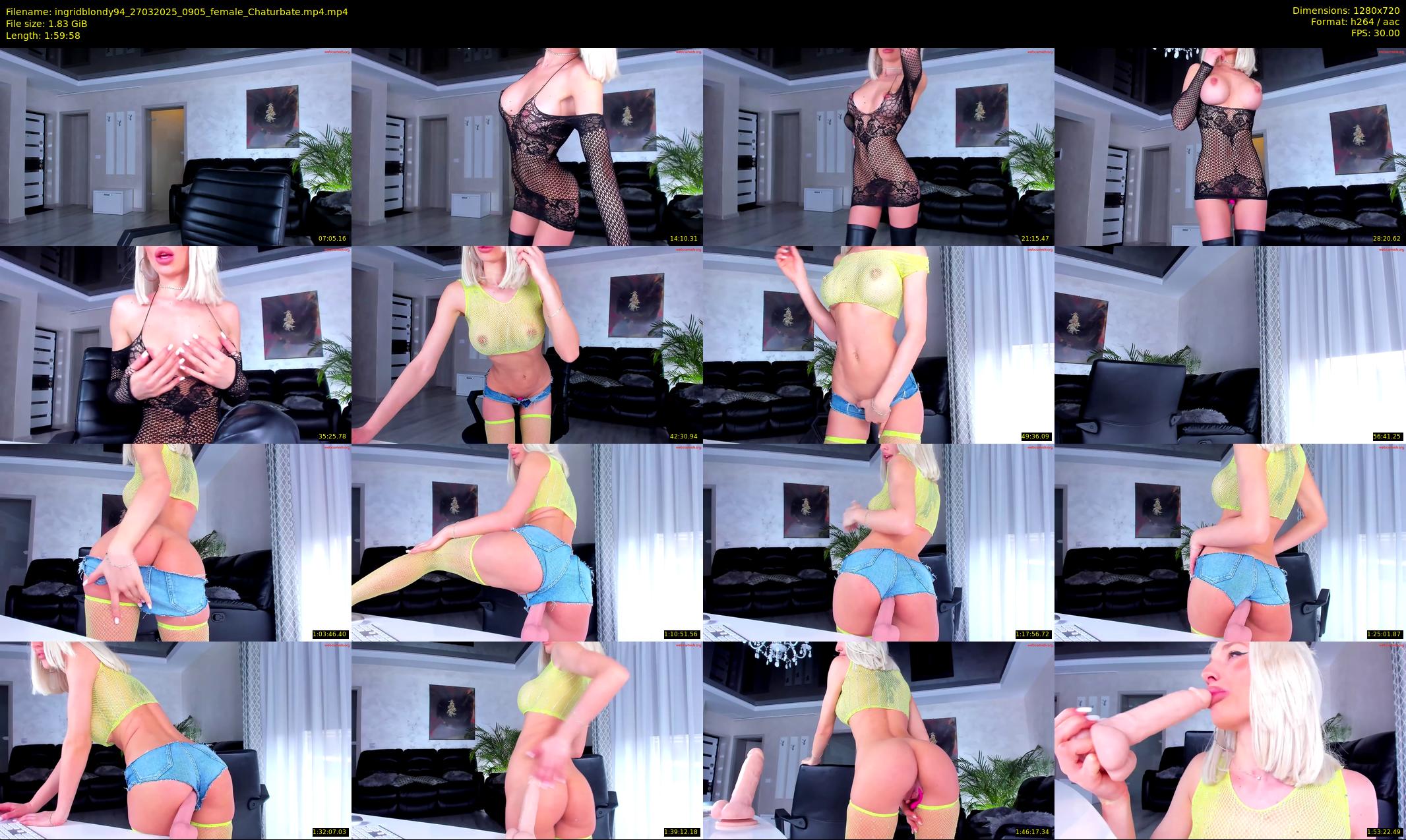 ingridblondy94 — 120 minute Chaturbate female cam show recording, 720p, Mar 27, 2025