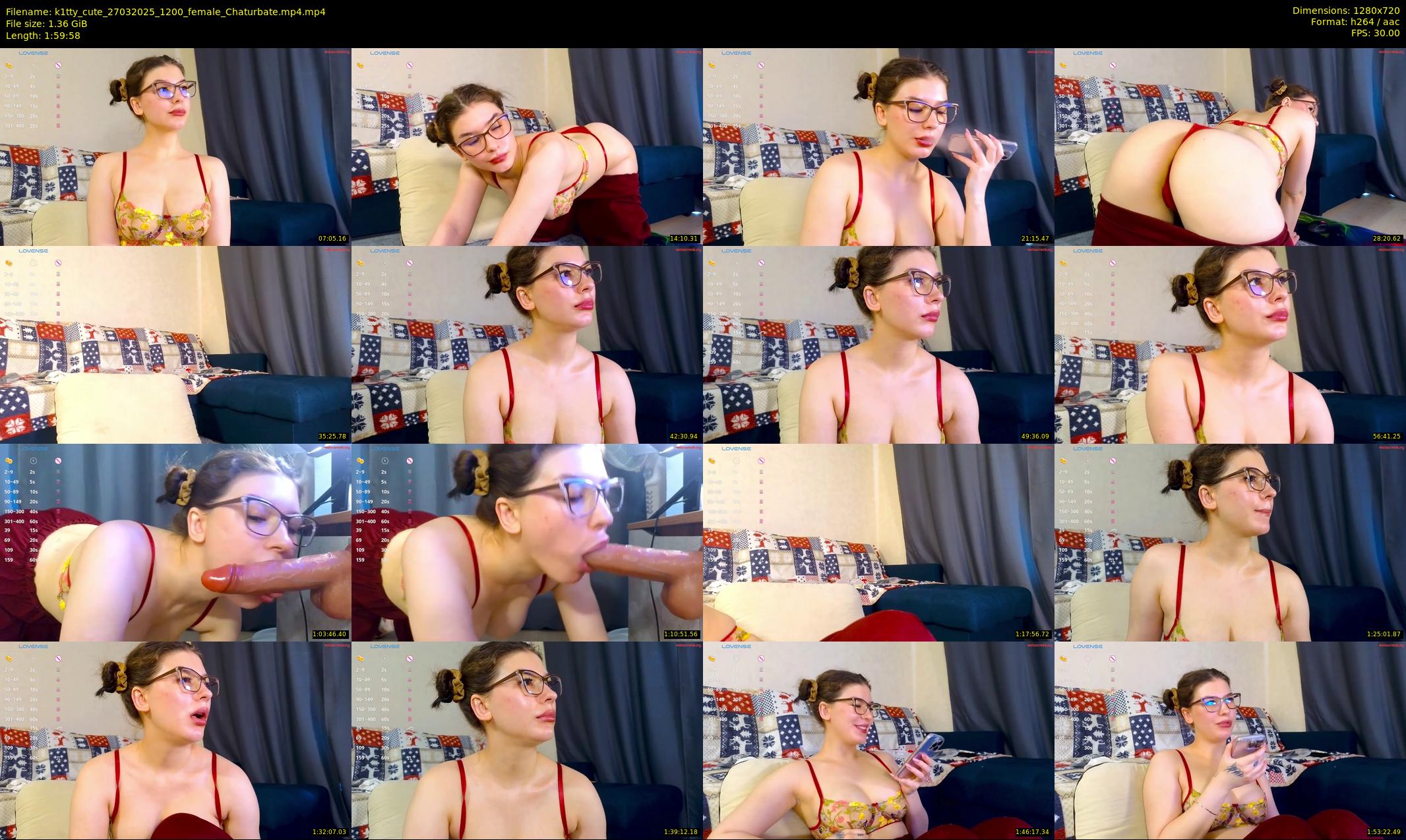 k1tty_cute — 120 minute Chaturbate female cam show recording, 720p, Mar 27, 2025