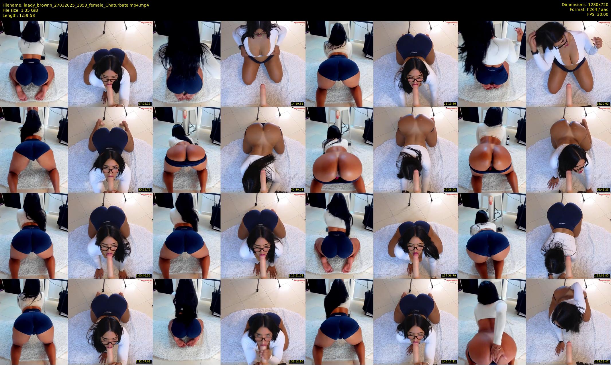 laady_brownn — 120 minute Chaturbate female cam show recording, 720p, Mar 27, 2025