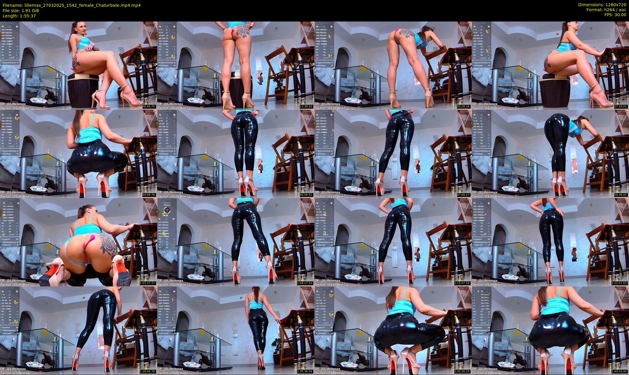 lillemax — 116 minute Chaturbate female cam show recording, 720p, Mar 27, 2025