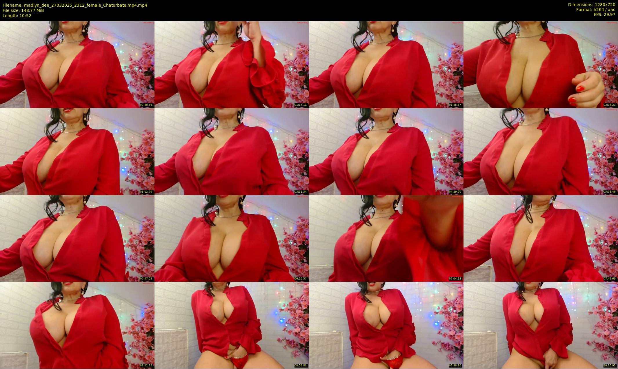madlyn_dee — 11 minute Chaturbate female cam show recording, 720p, Mar 27, 2025