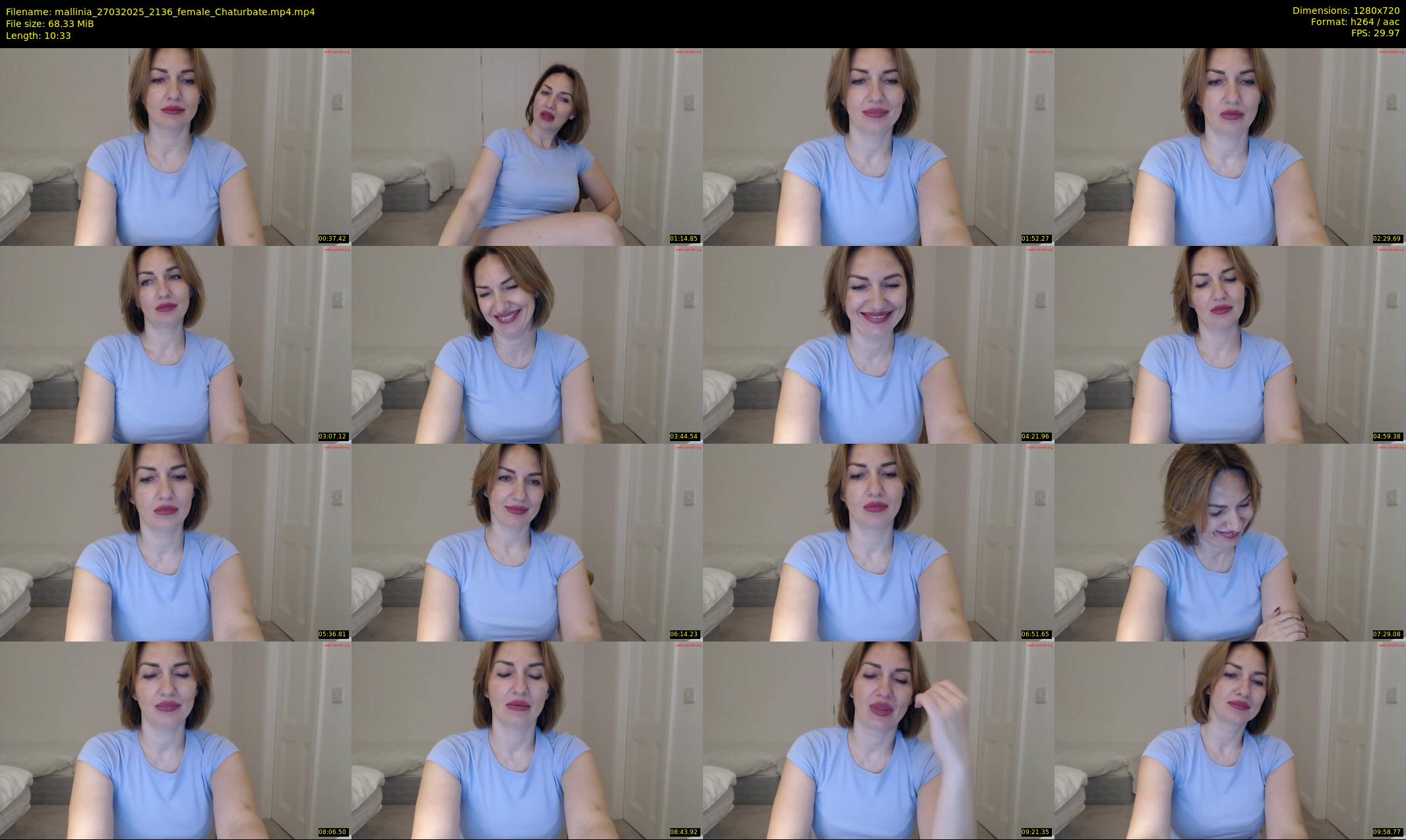 mallinia — 11 minute Chaturbate female cam show recording, 720p, Mar 27, 2025