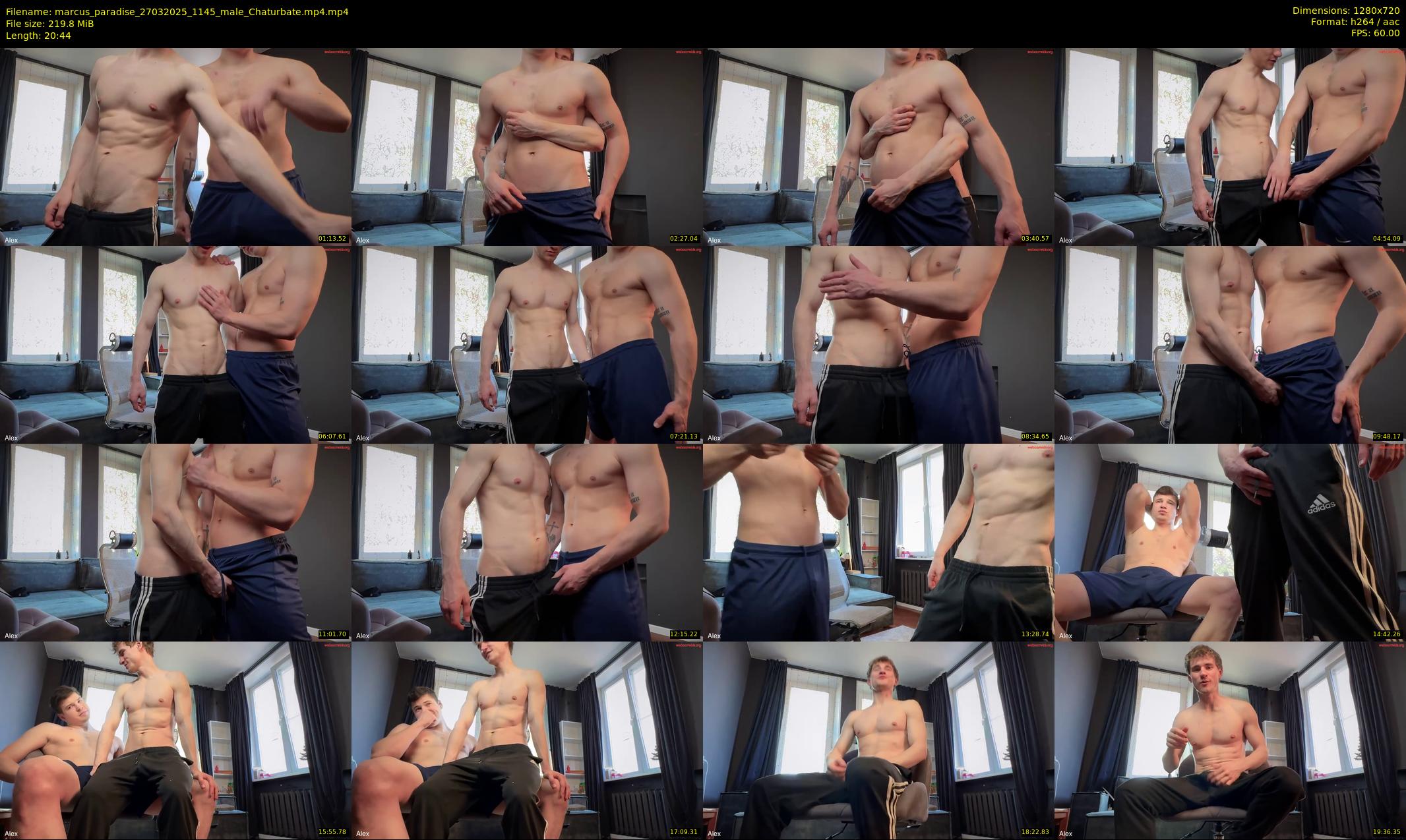 marcus_paradise — 21 minute Chaturbate male cam show recording, 720p, Mar 27, 2025