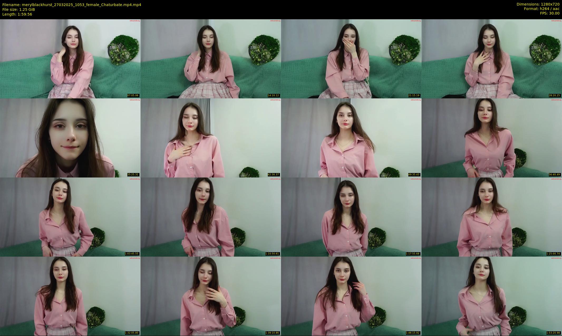 merylblackhurst — 120 minute Chaturbate female cam show recording, 720p, Mar 27, 2025