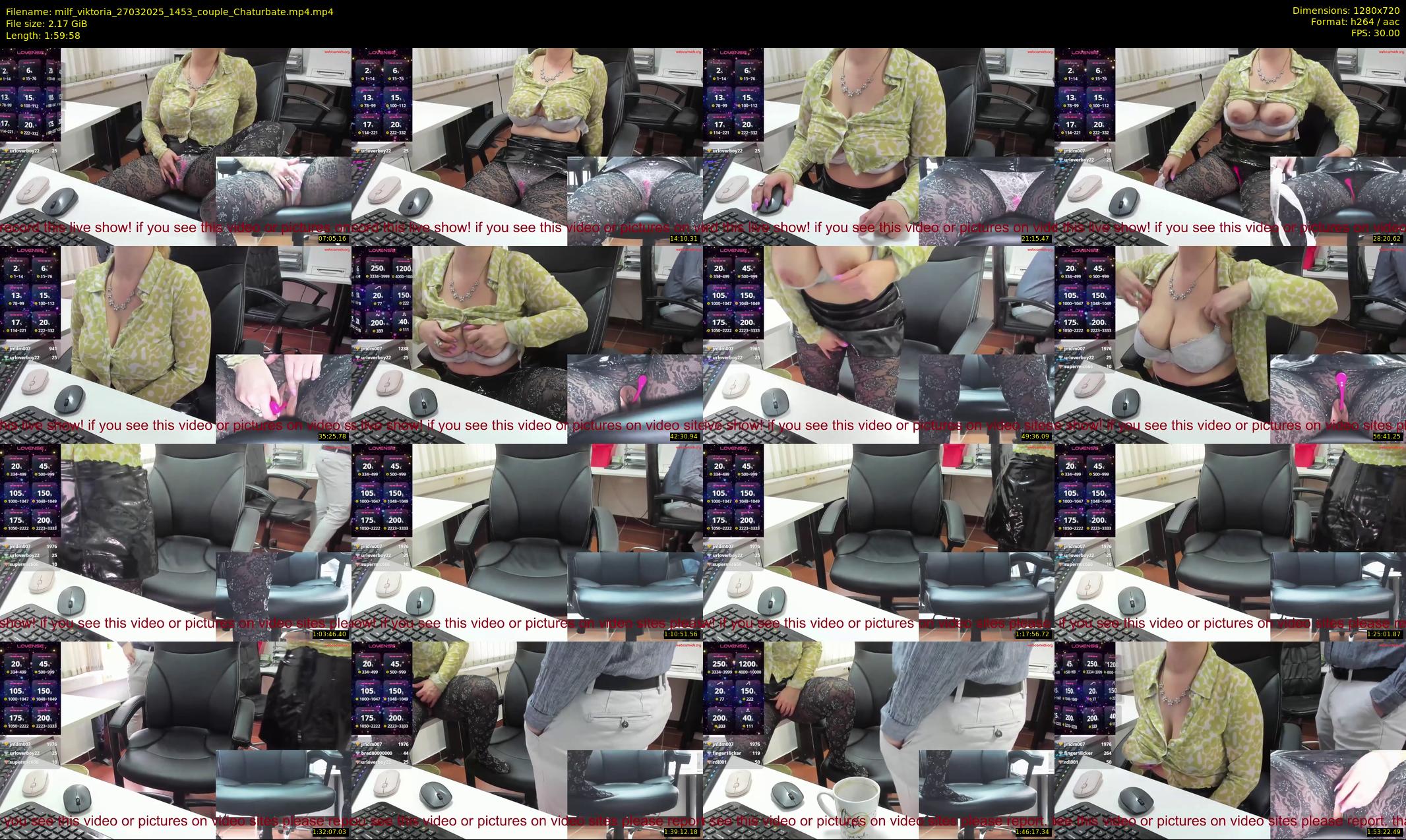 milf_viktoria — 120 minute Chaturbate female cam show recording, 720p, Mar 27, 2025