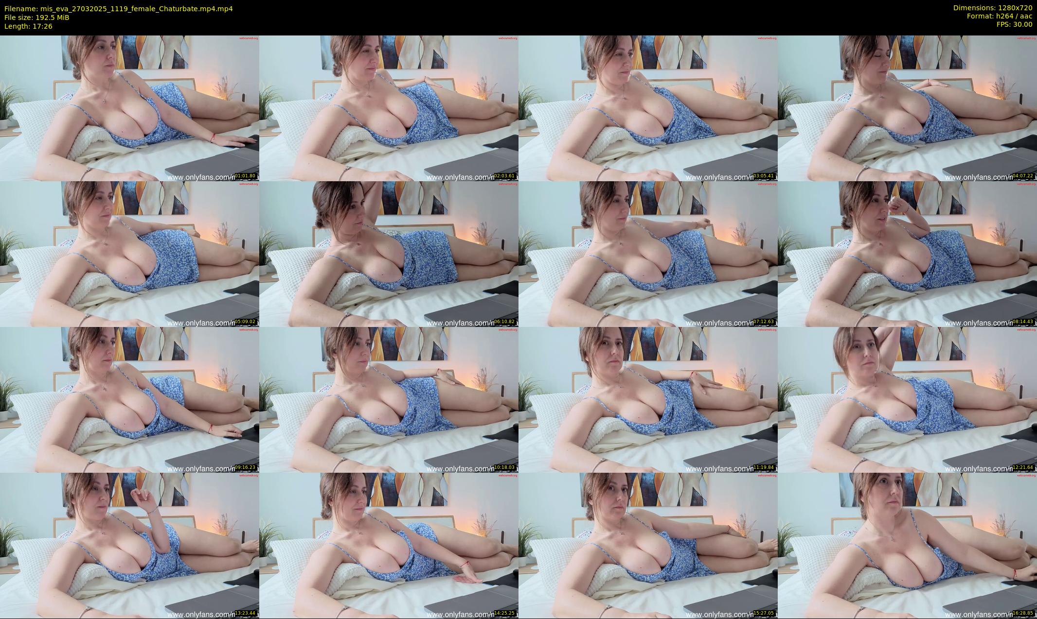 mis_eva — 18 minute Chaturbate female cam show recording, 720p, Mar 27, 2025
