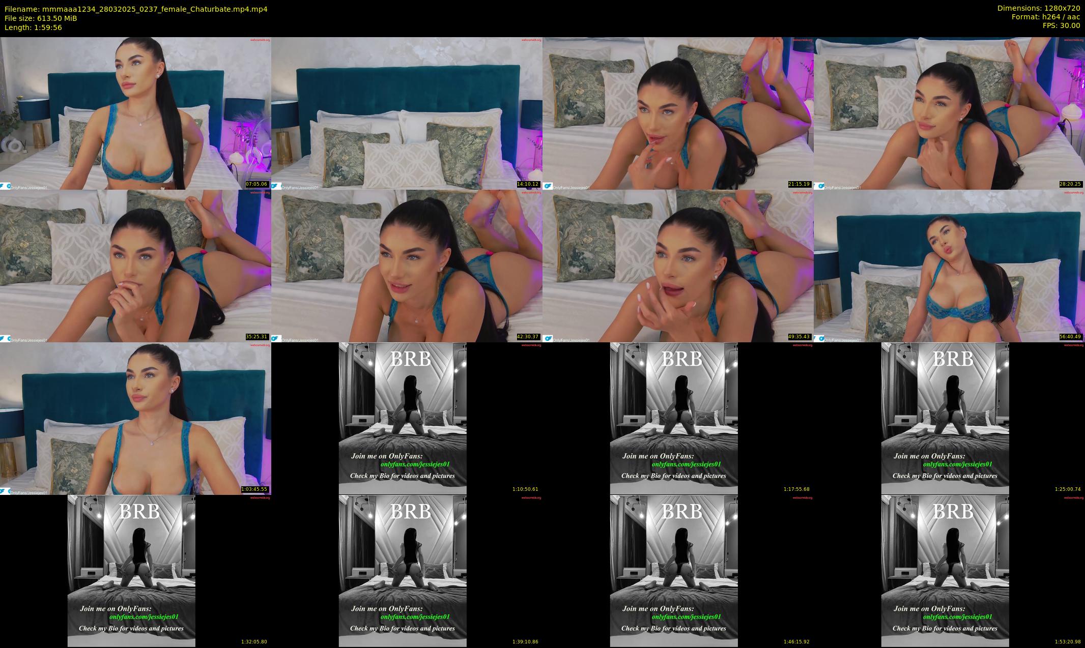 mmmaaa1234 — 120 minute Chaturbate female cam show recording, 720p, Mar 28, 2025