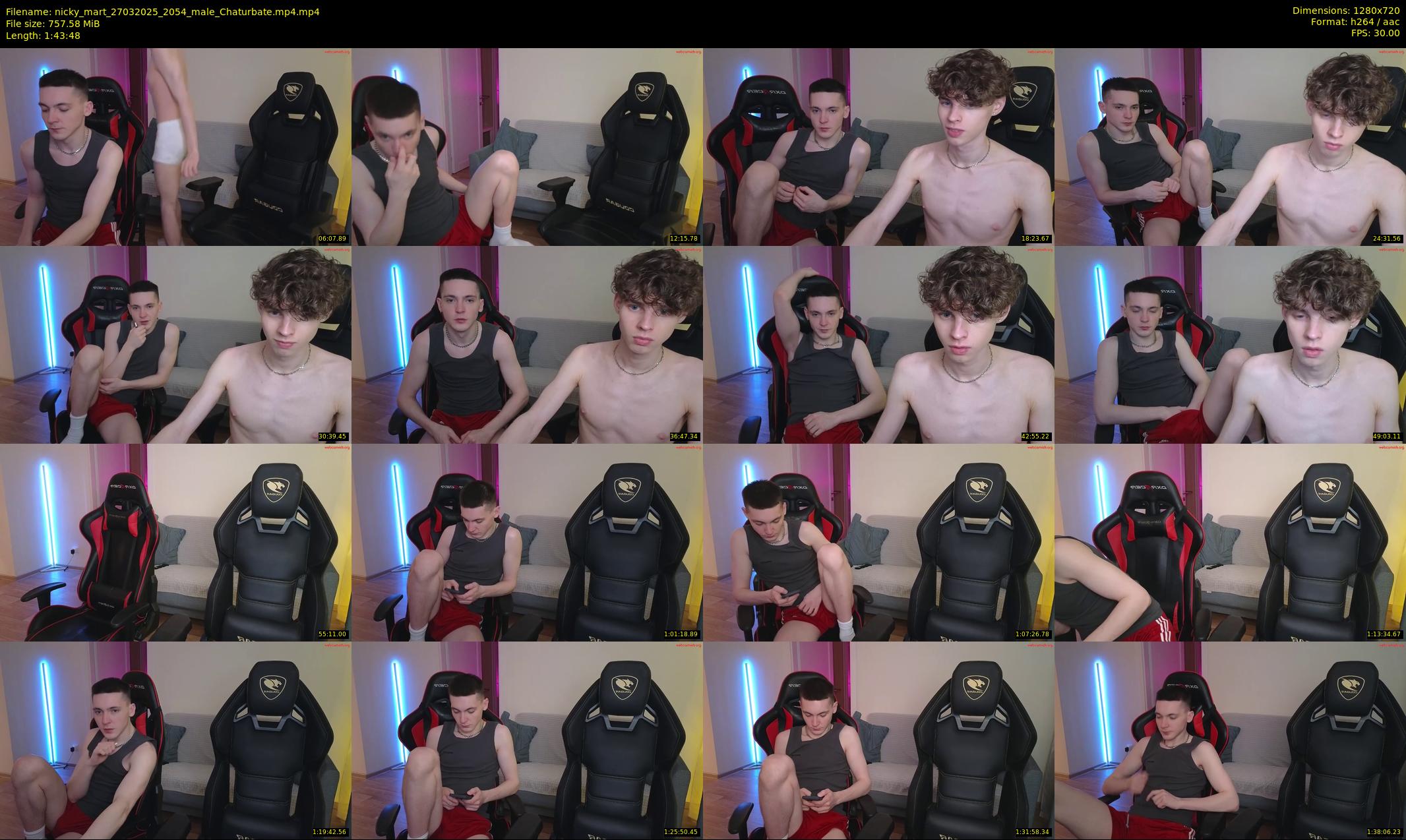 nicky_mart — 104 minute Chaturbate male cam show recording, 720p, Mar 27, 2025