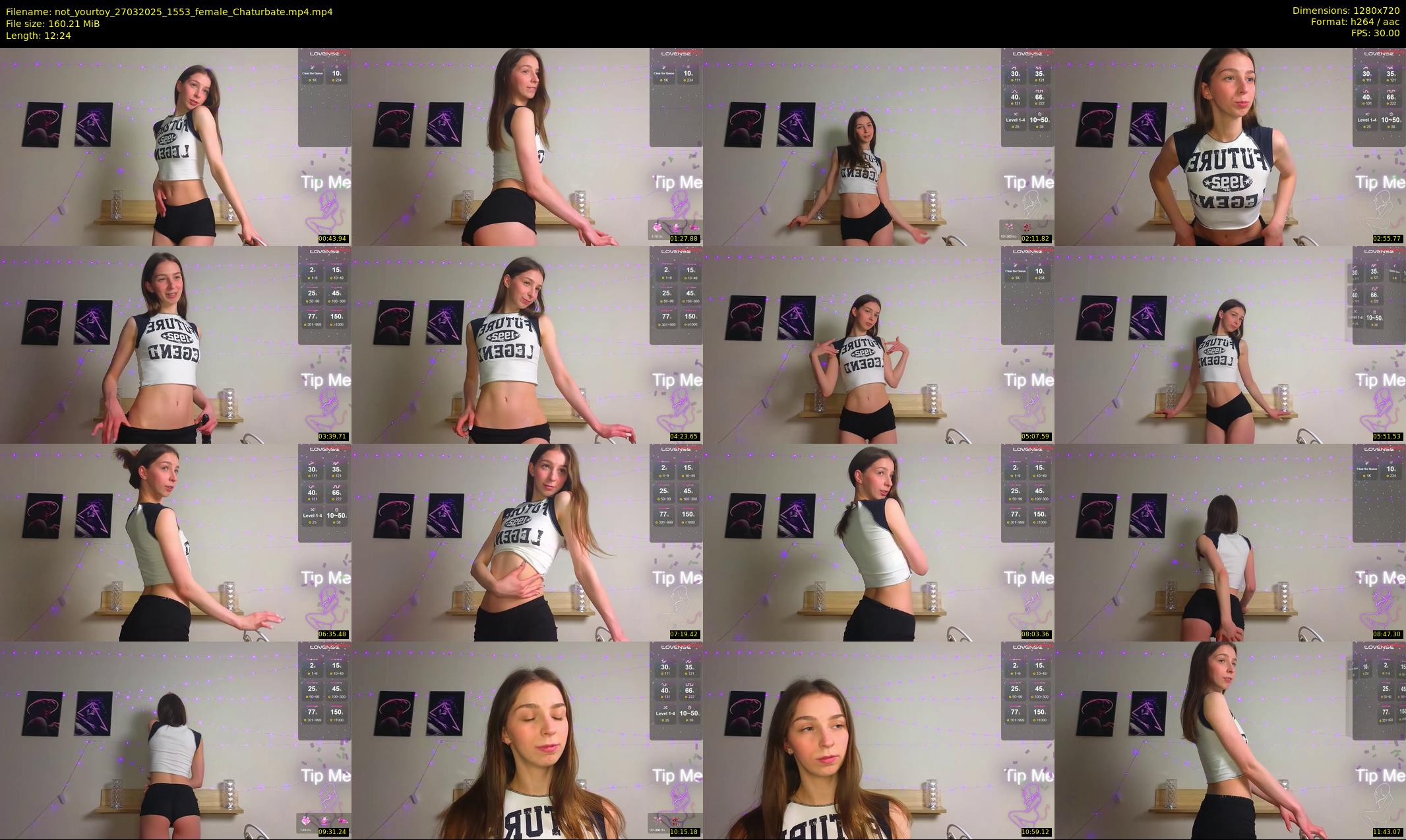 not_yourtoy — 13 minute Chaturbate female cam show recording, 720p, Mar 27, 2025