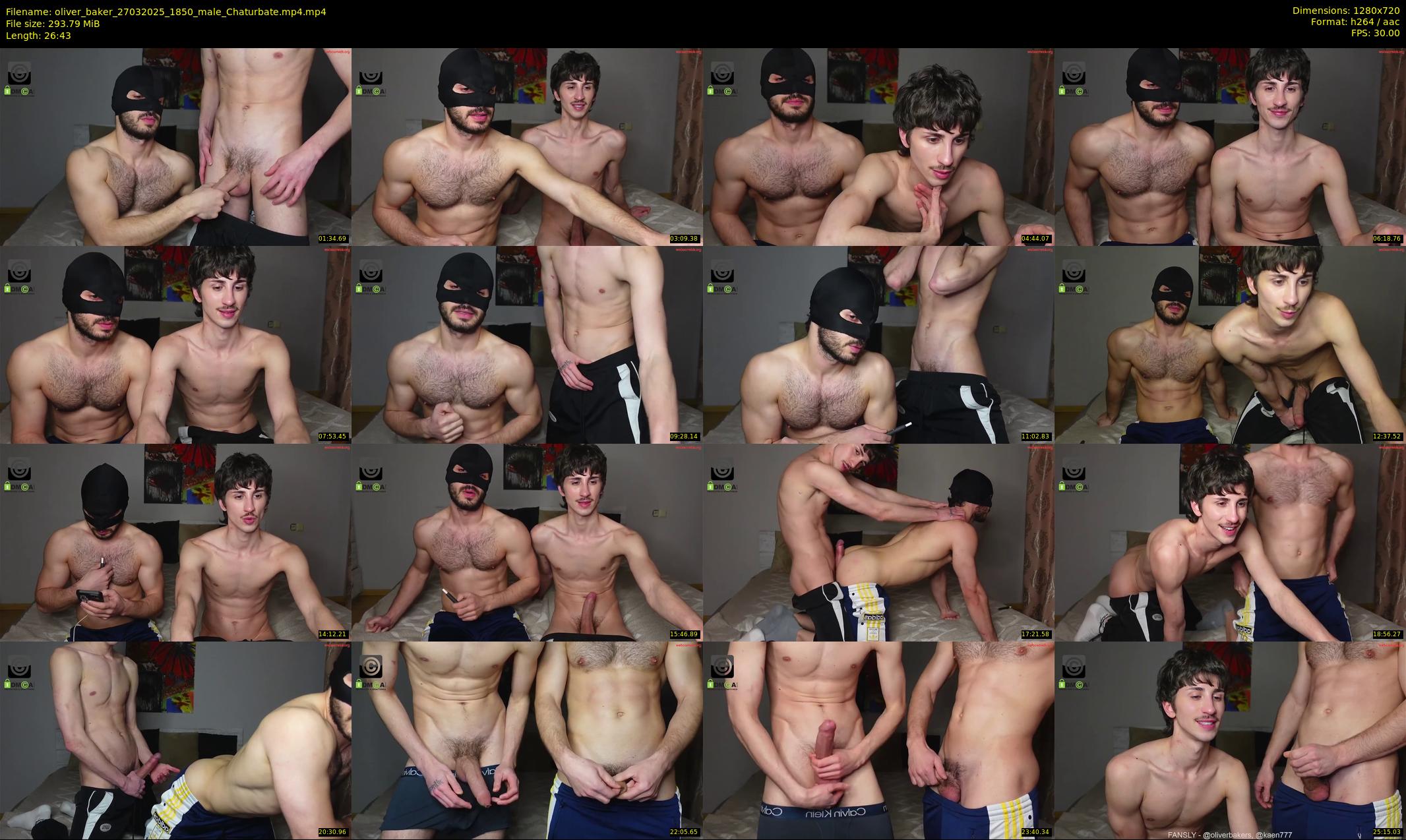 oliver_baker — 27 minute Chaturbate male cam show recording, 720p, Mar 27, 2025