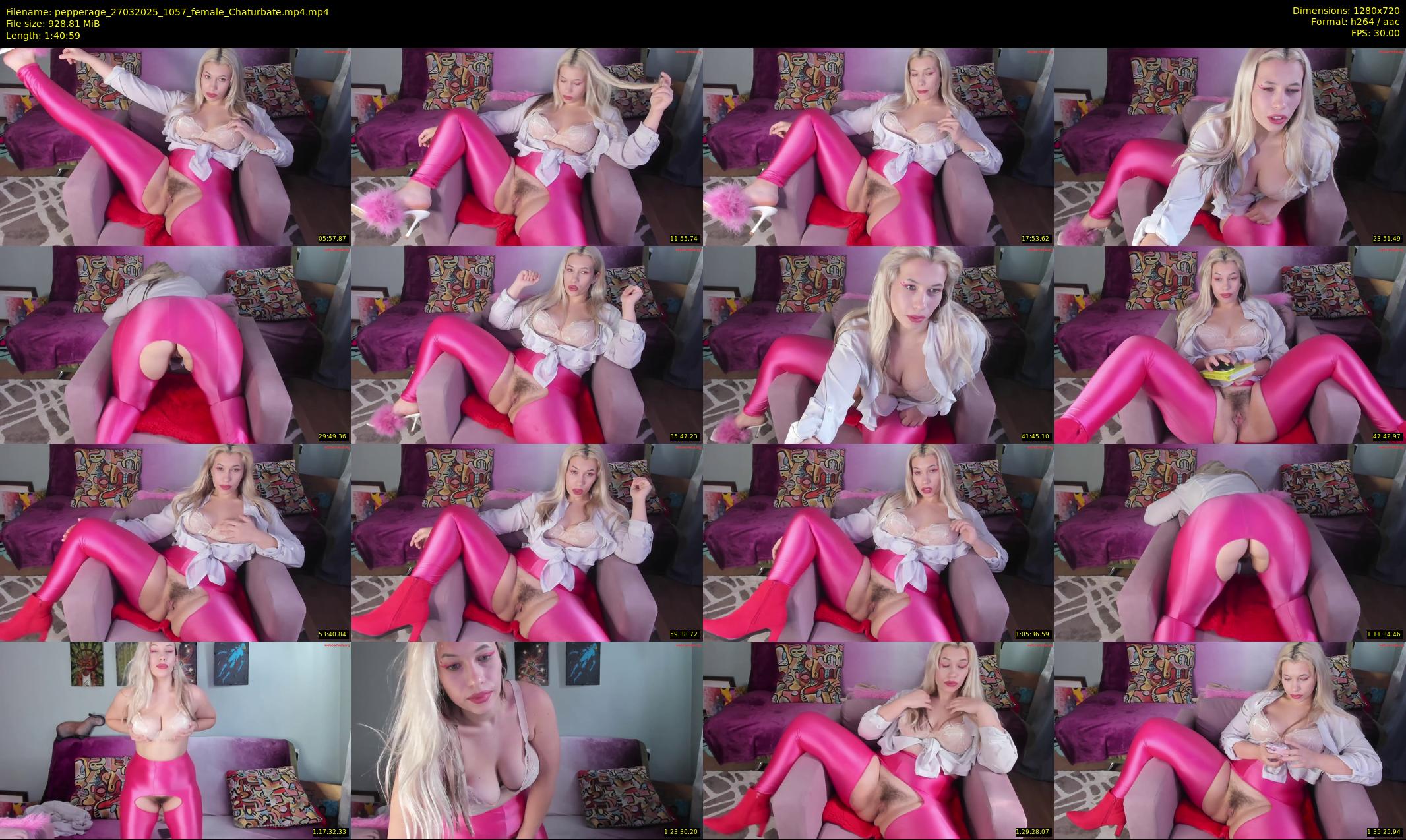 pepperage — 101 minute Chaturbate female cam show recording, 720p, Mar 27, 2025