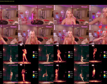 riababe — 25 minute Chaturbate female cam show recording, 720p, Mar 27, 2025