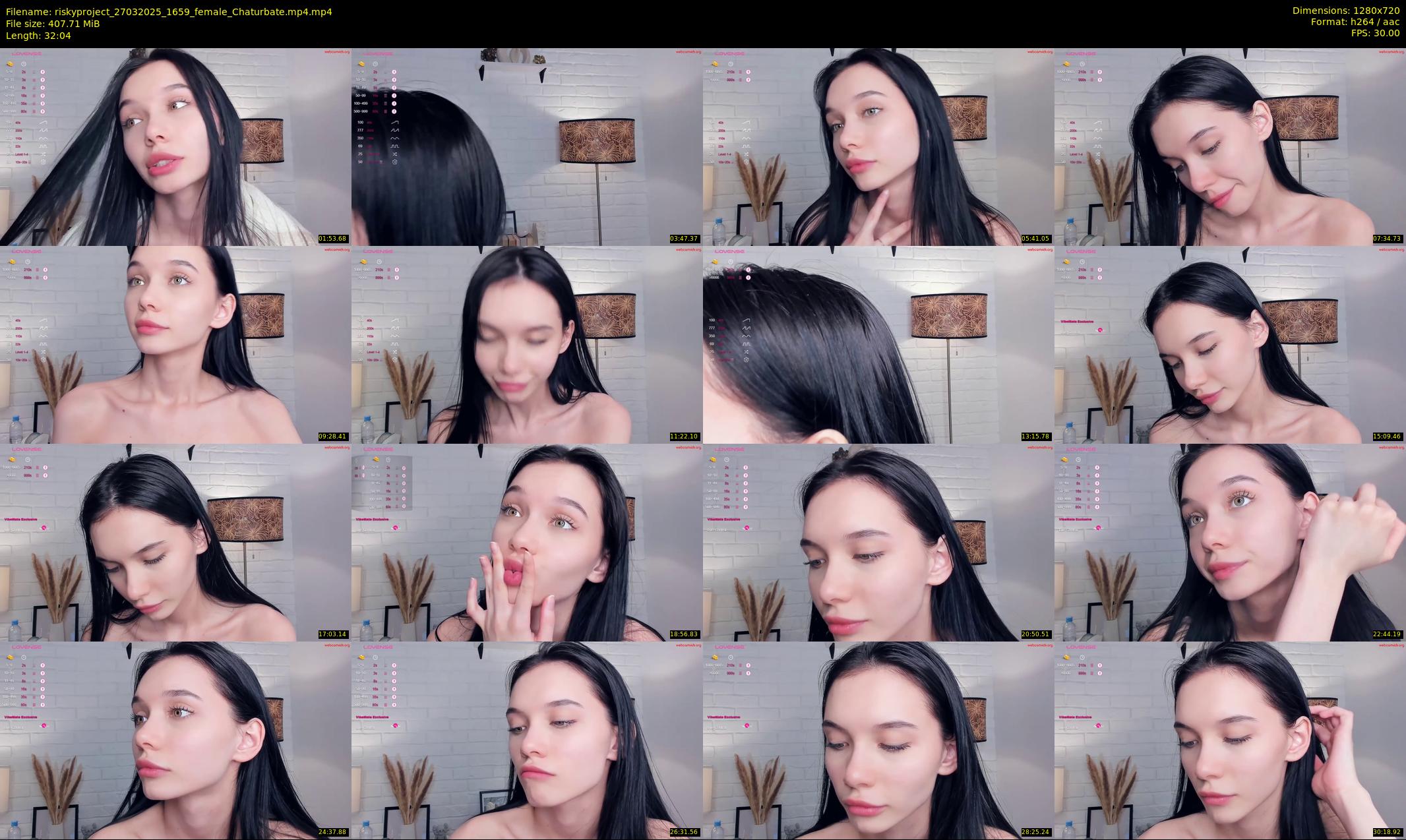 riskyproject — 33 minute Chaturbate couple cam show recording, 720p, Mar 27, 2025