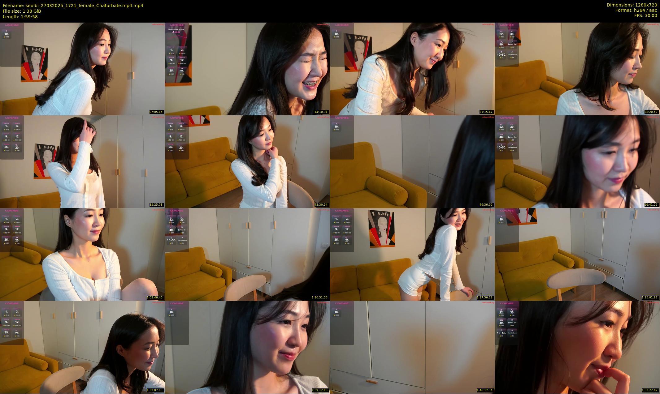 seulbi — 120 minute Chaturbate female cam show recording, 720p, Mar 27, 2025