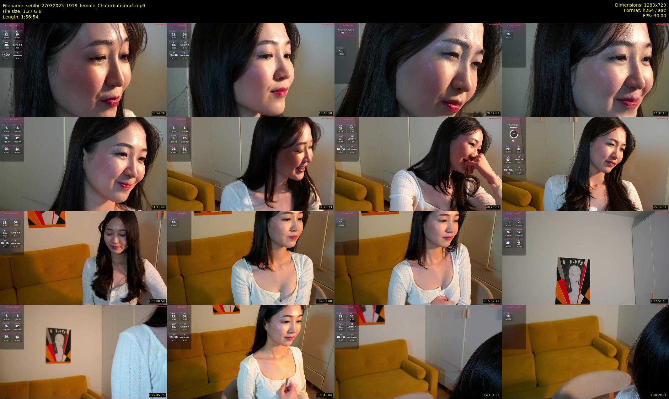 seulbi — 117 minute Chaturbate female cam show recording, 720p, Mar 27, 2025