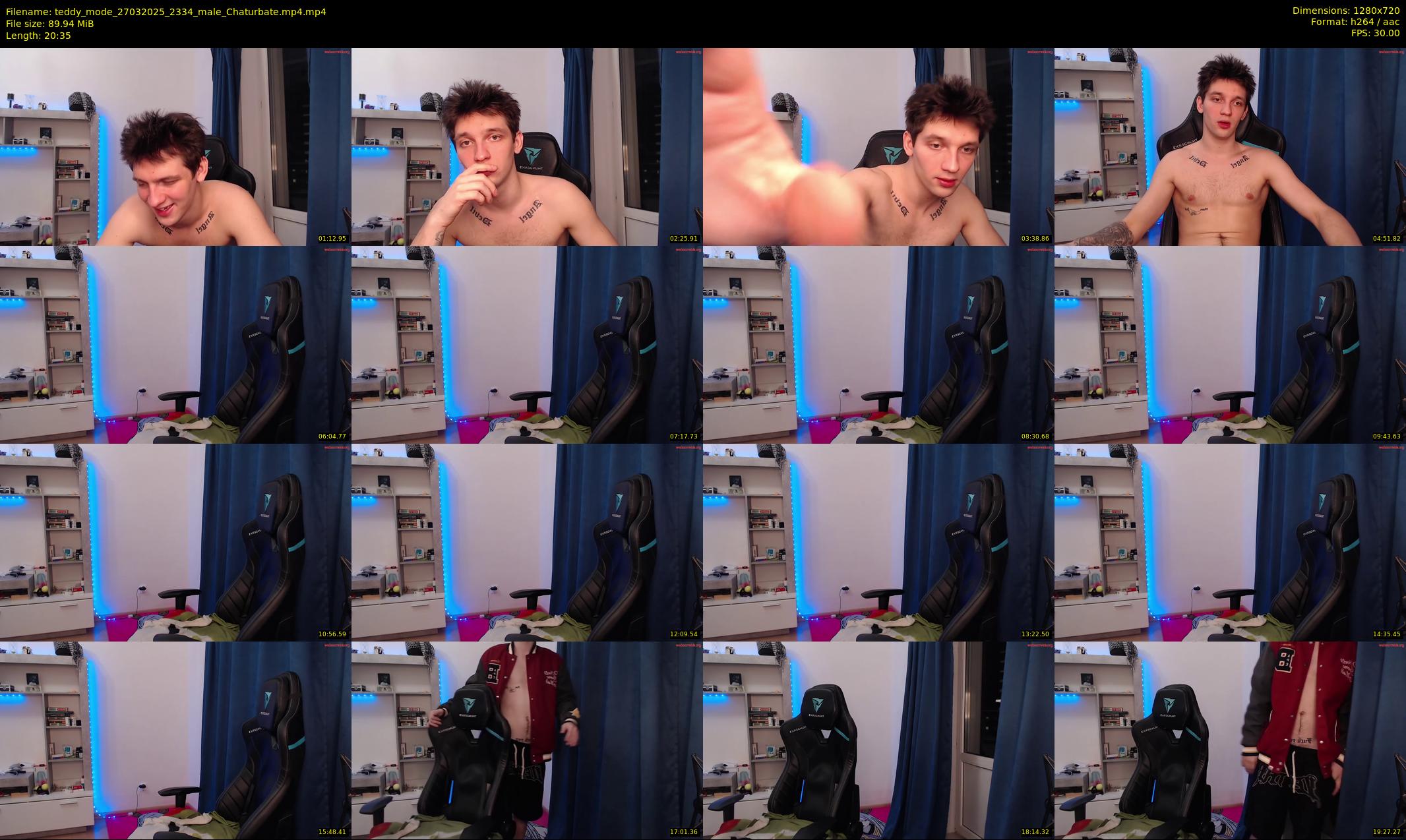 teddy_mode — 21 minute Chaturbate couple cam show recording, 720p, Mar 27, 2025