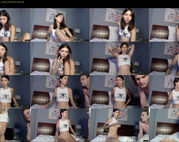 treezyny — 14 minute Chaturbate couple cam show recording, 720p, Mar 27, 2025