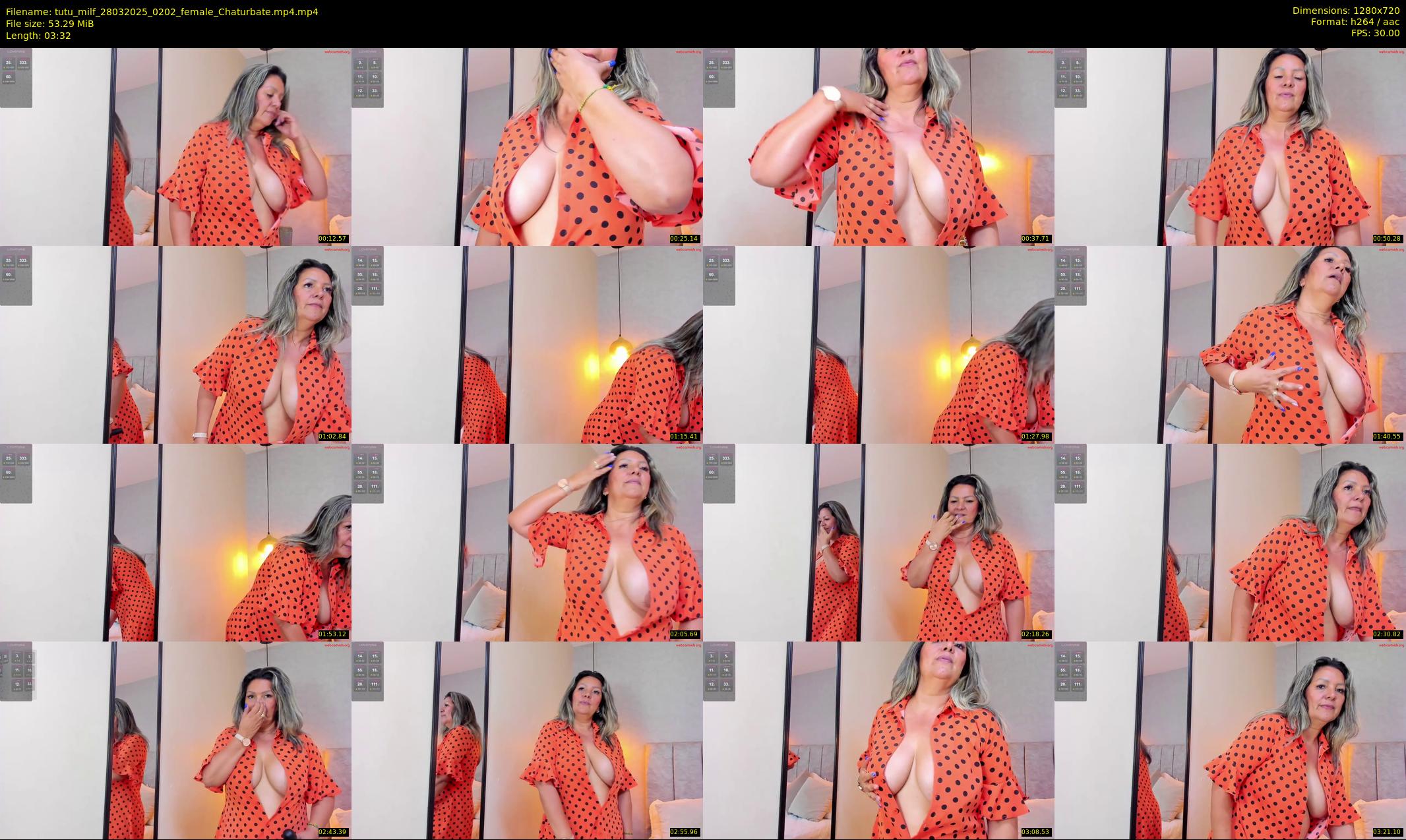 tutu_milf — 4 minute Chaturbate female cam show recording, 720p, Mar 28, 2025