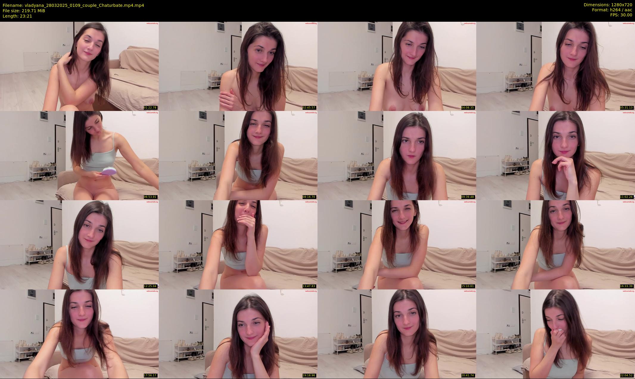 vladyana — 24 minute Chaturbate couple cam show recording, 720p, Mar 28, 2025