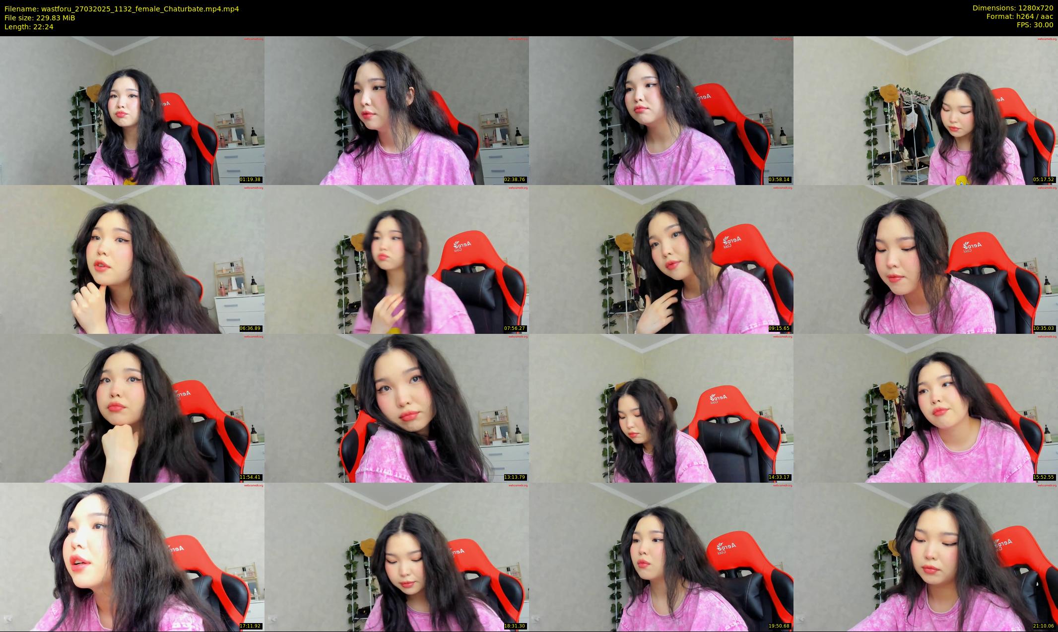 wastforu — 23 minute Chaturbate female cam show recording, 720p, Mar 27, 2025