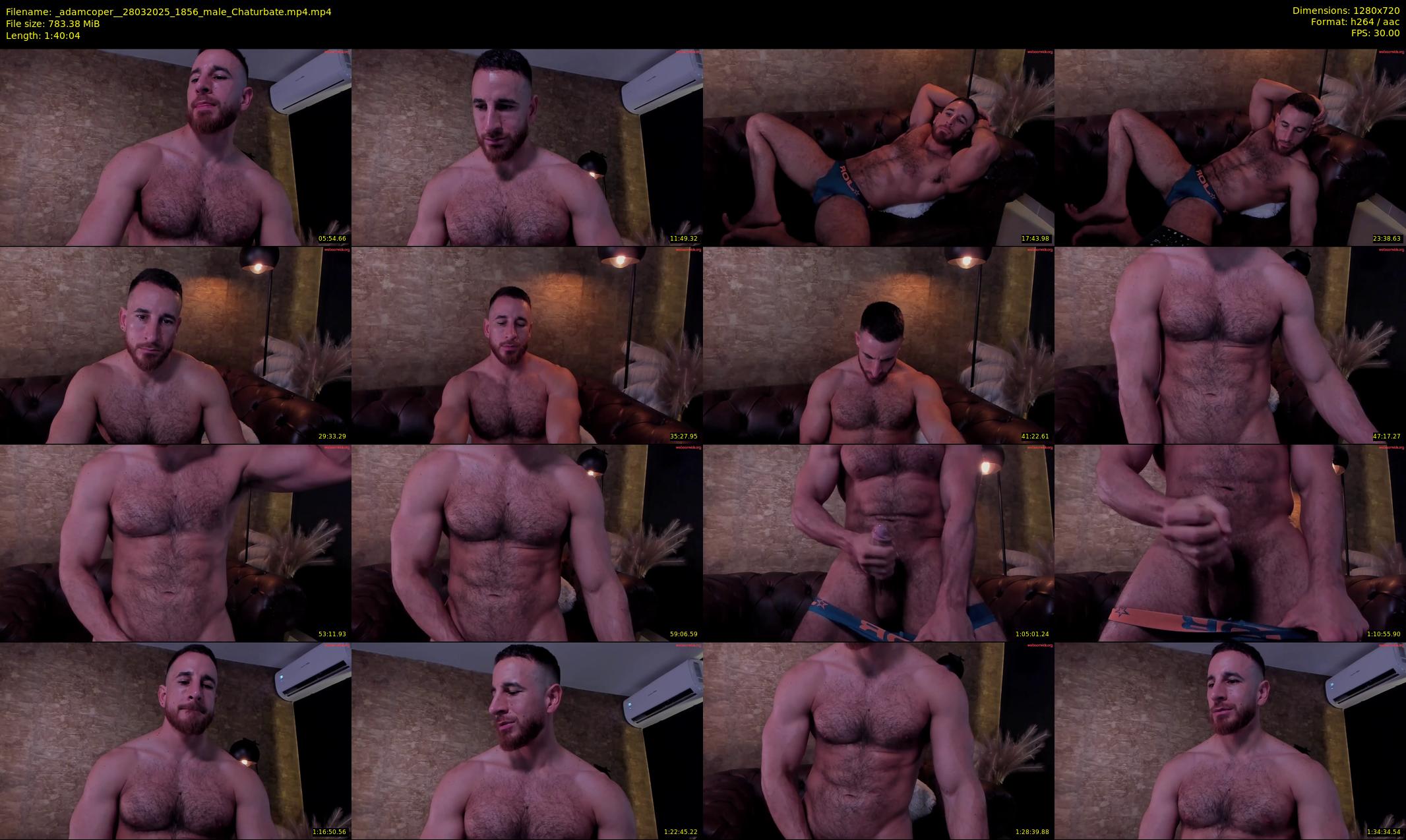 _adamcoper_ — 101 minute Chaturbate male cam show recording, 720p, Mar 28, 2025