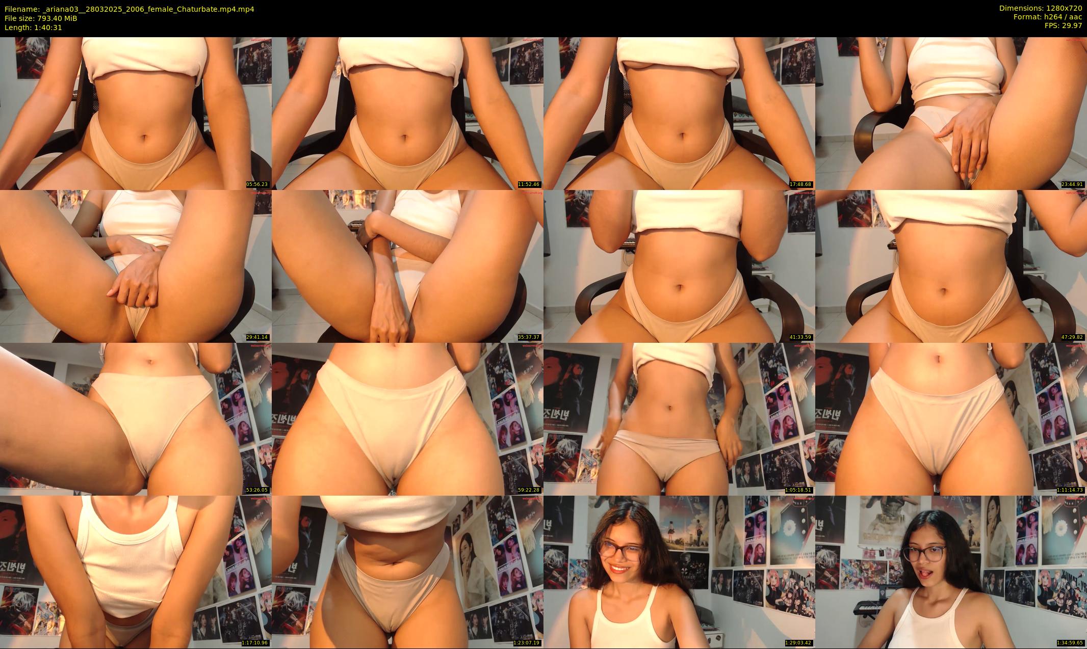 _ariana03_ — 101 minute Chaturbate female cam show recording, 720p, Mar 28, 2025