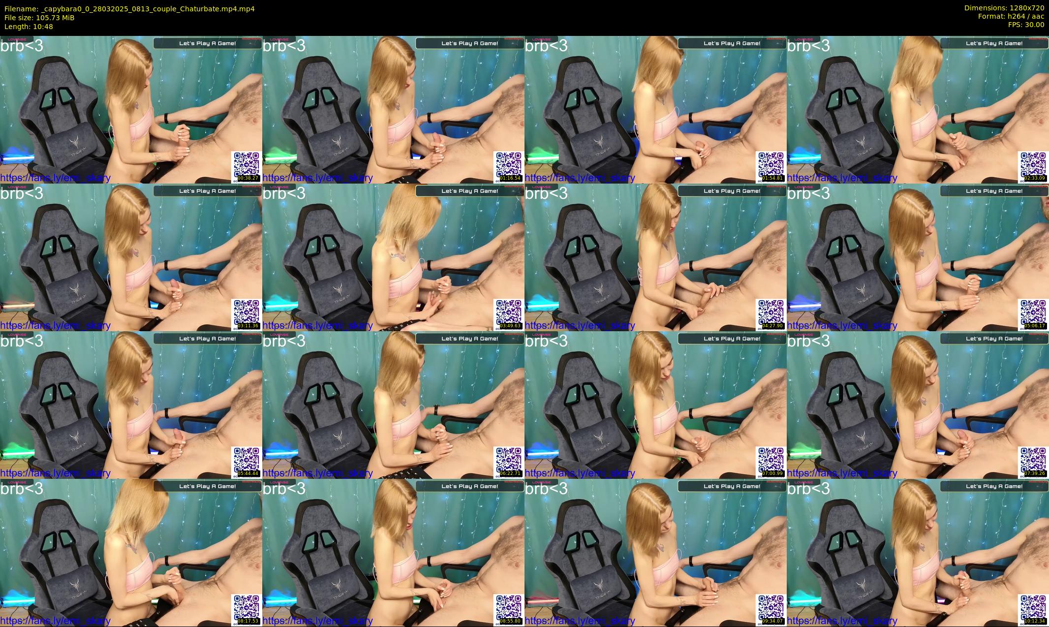 _capybara0_0 — 11 minute Chaturbate couple cam show recording, 720p, Mar 28, 2025