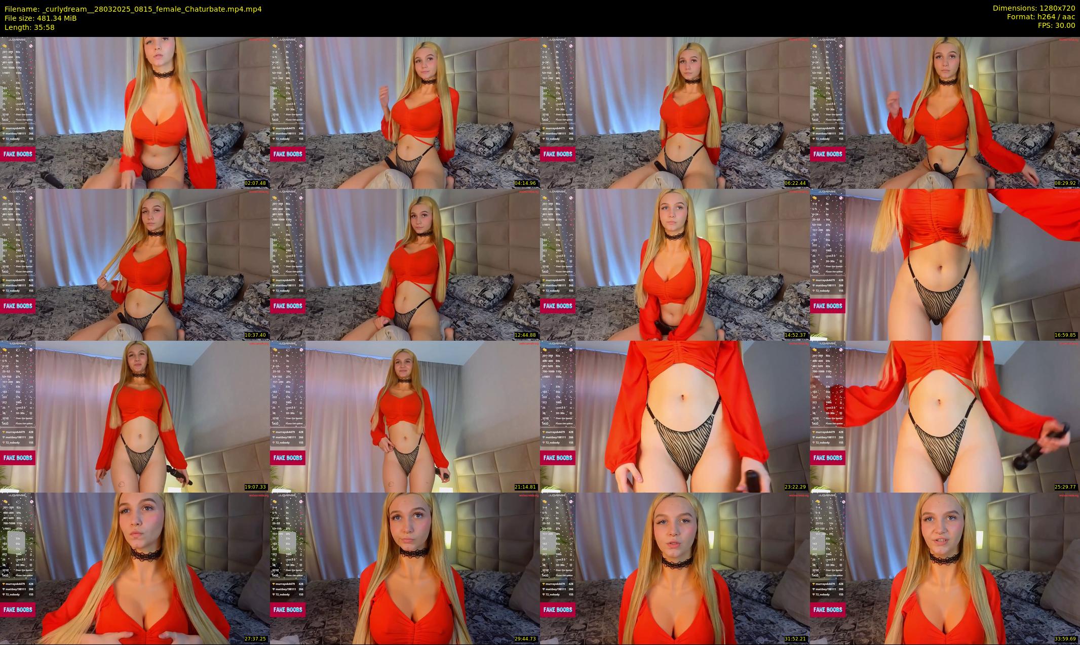_curlydream_ — 36 minute Chaturbate female cam show recording, 720p, Mar 28, 2025