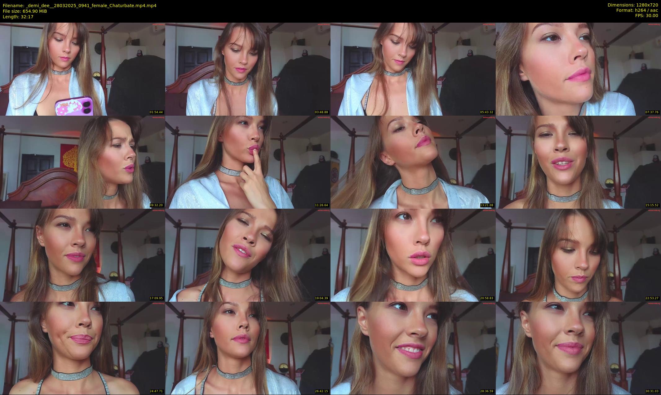 _demi_dee_ — 33 minute Chaturbate female cam show recording, 720p, Mar 28, 2025