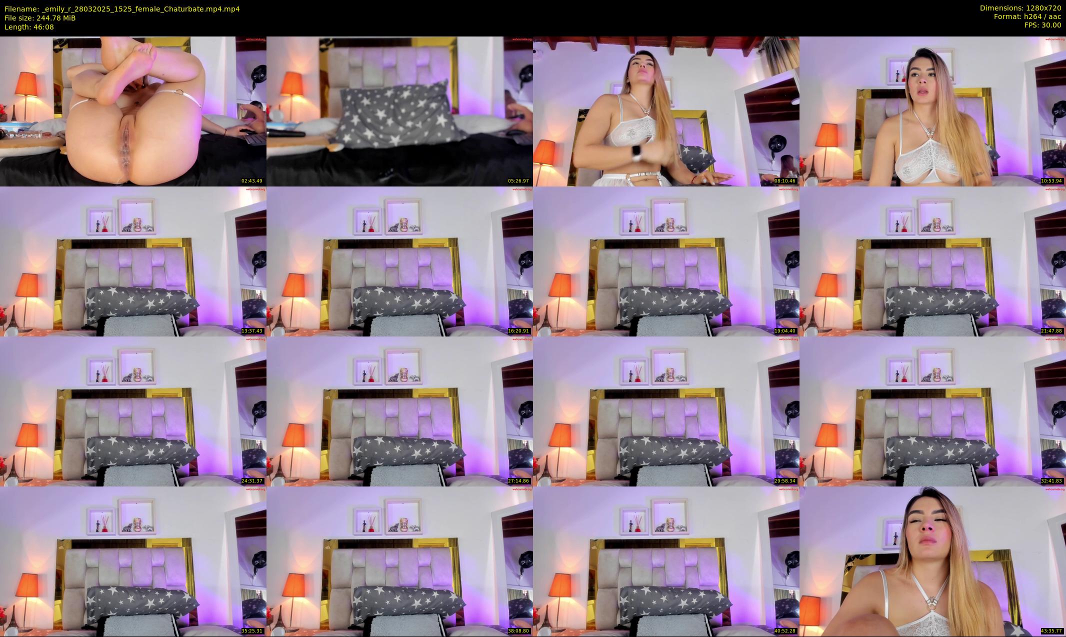 _emily_r — 47 minute Chaturbate female cam show recording, 720p, Mar 28, 2025