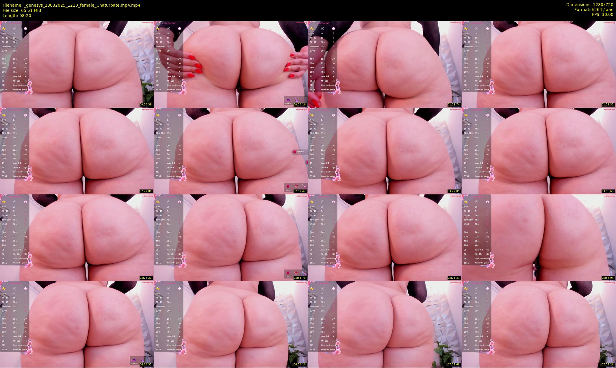 _genesys — 9 minute Chaturbate female cam show recording, 720p, Mar 28, 2025