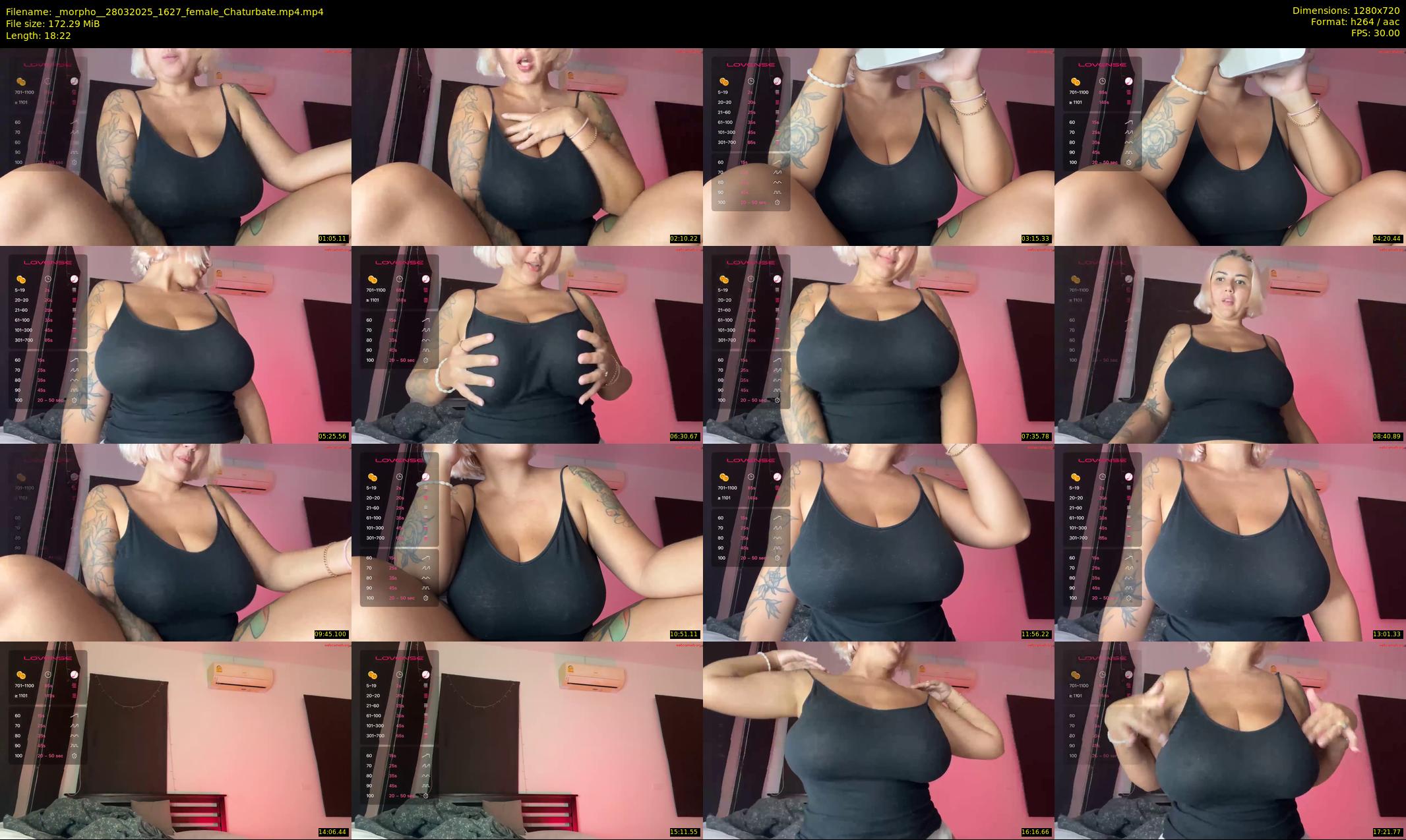 _morpho_ — 19 minute Chaturbate female cam show recording, 720p, Mar 28, 2025