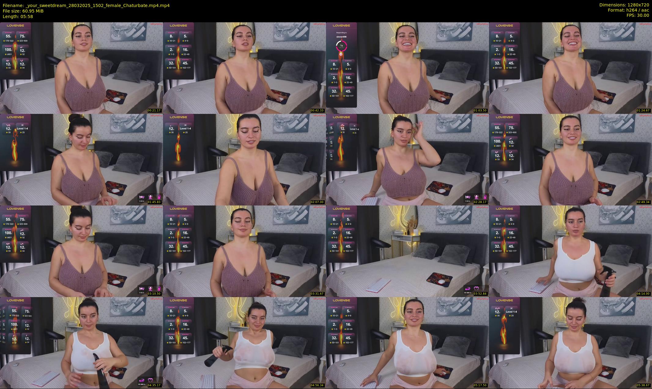 _your_sweetdream — 6 minute Chaturbate female cam show recording, 720p, Mar 28, 2025