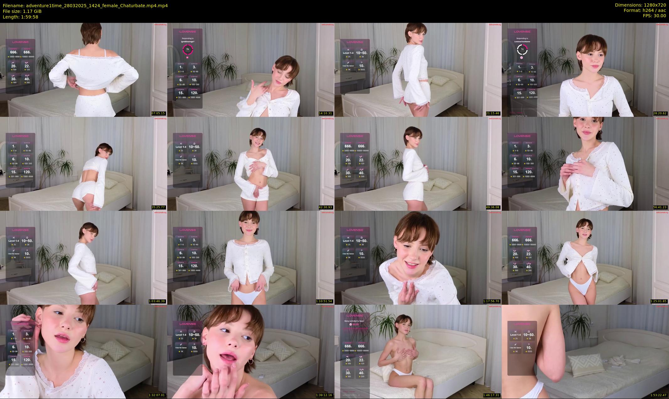adventure1time — 120 minute Chaturbate female cam show recording, 720p, Mar 28, 2025