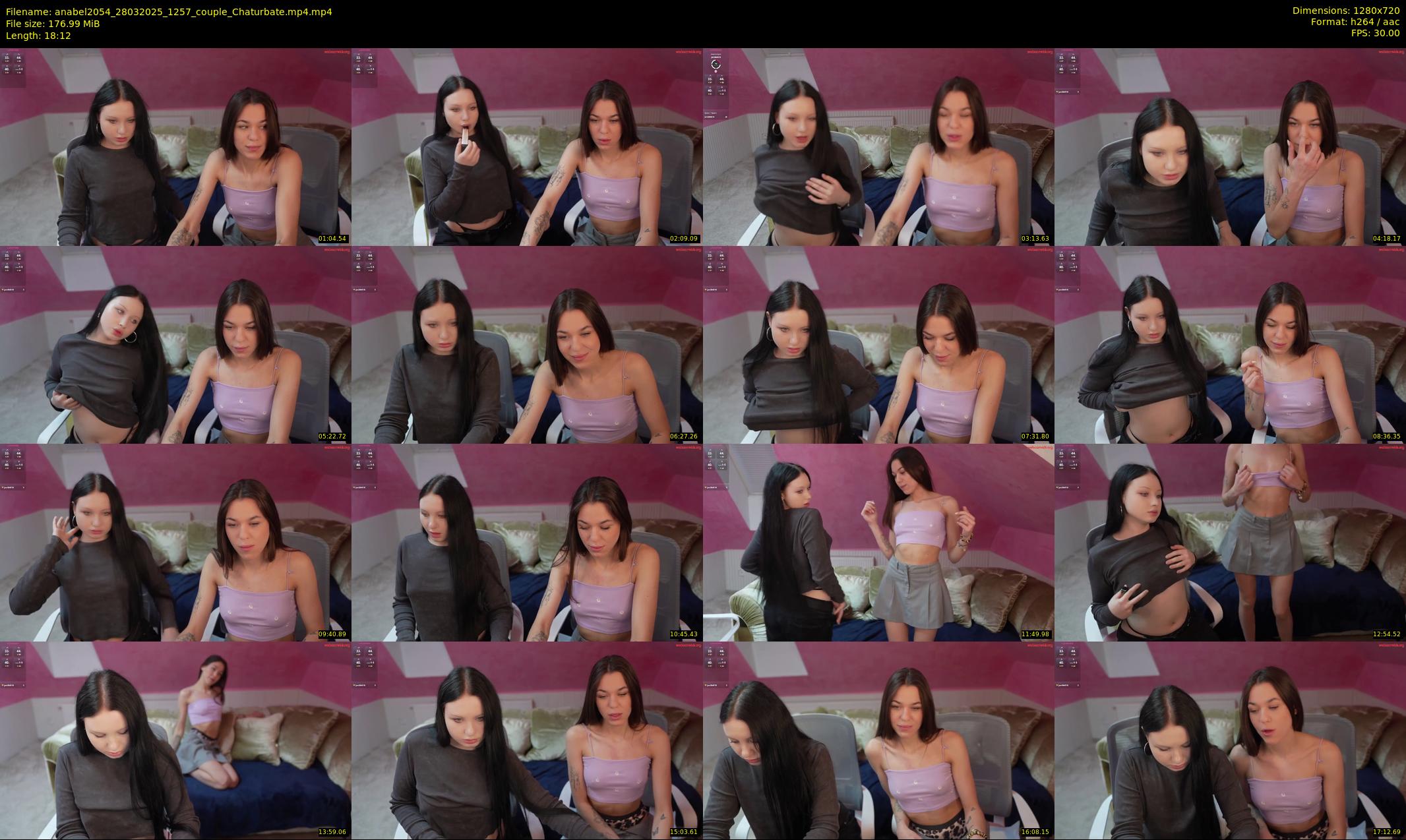 anabel2054 — 19 minute Chaturbate female cam show recording, 720p, Mar 28, 2025