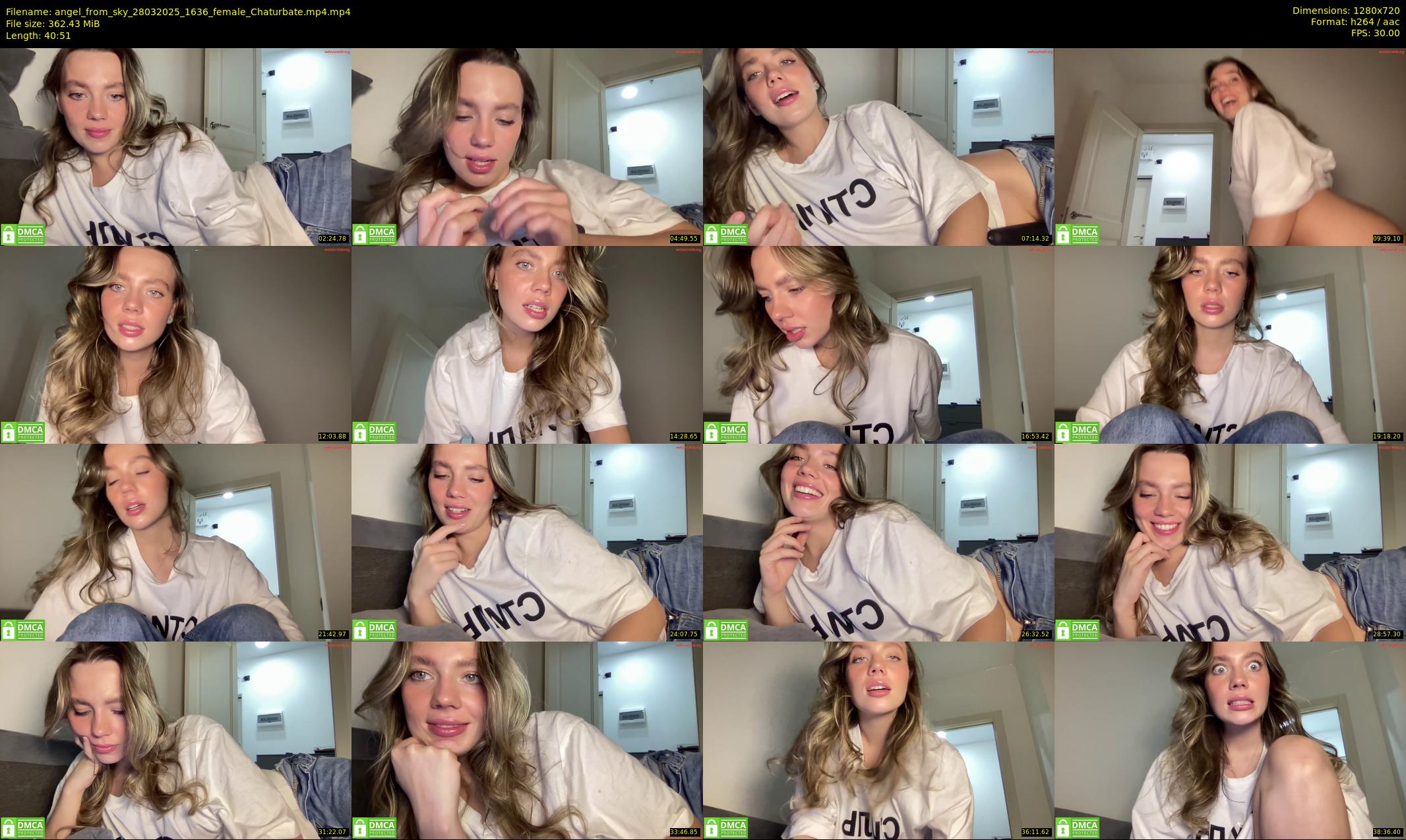 angel_from_sky — 41 minute Chaturbate female cam show recording, 720p, Mar 28, 2025