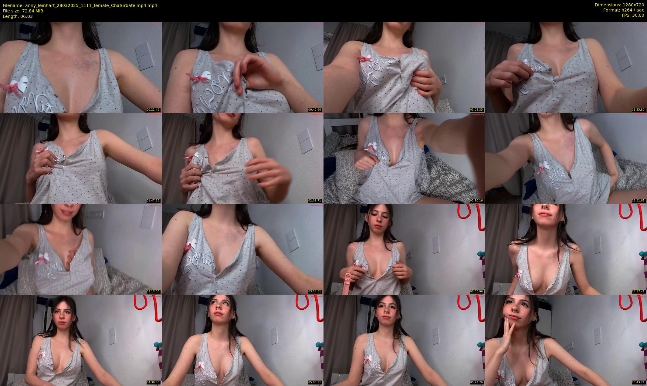 anny_leinhart — 7 minute Chaturbate female cam show recording, 720p, Mar 28, 2025