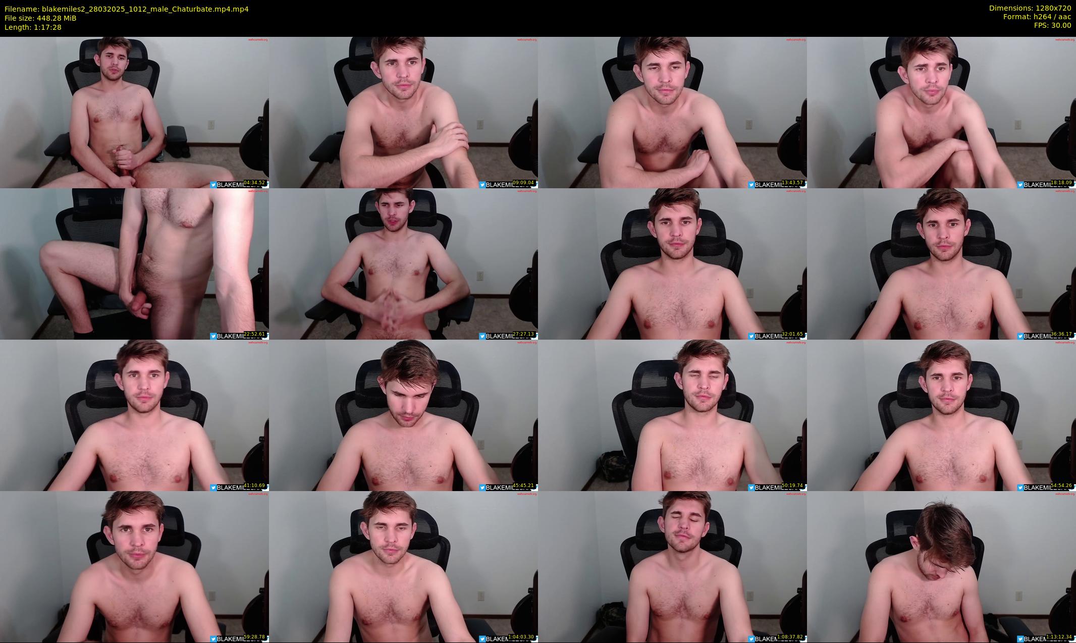 blakemiles2 — 78 minute Chaturbate male cam show recording, 720p, Mar 28, 2025