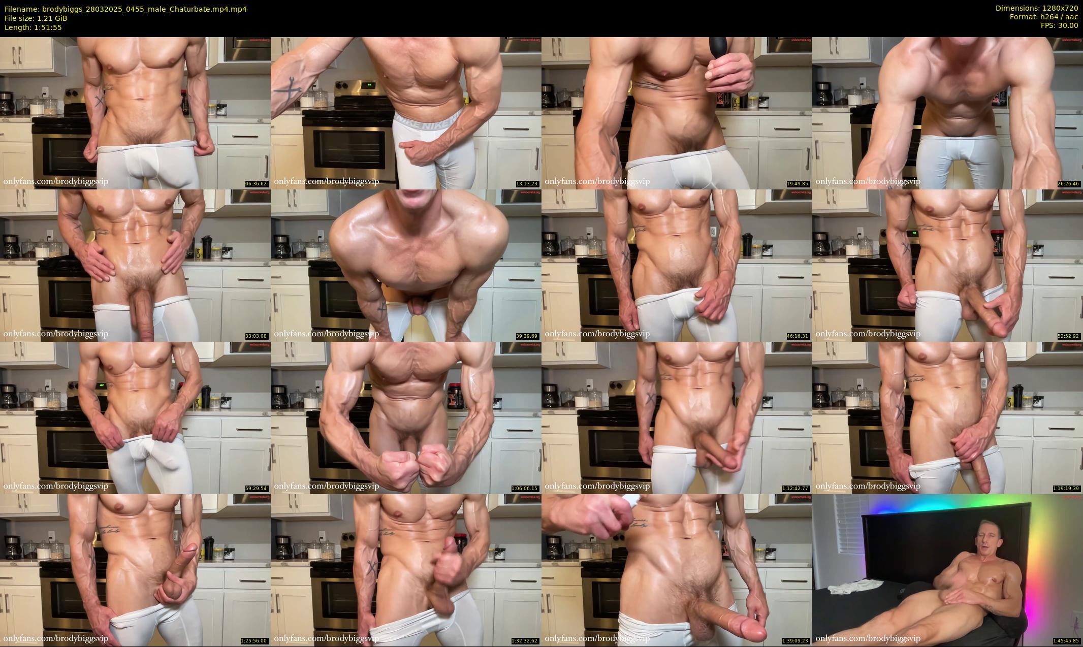 brodybiggs — 112 minute Chaturbate male cam show recording, 720p, Mar 28, 2025