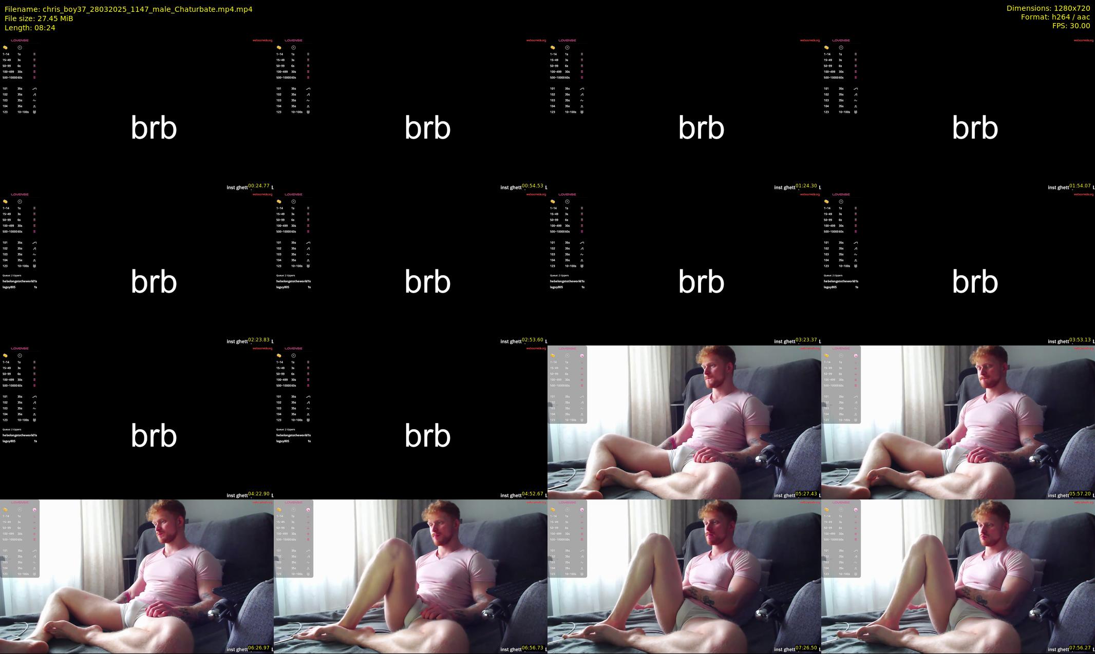 chris_boy37 — 9 minute Chaturbate male cam show recording, 720p, Mar 28, 2025