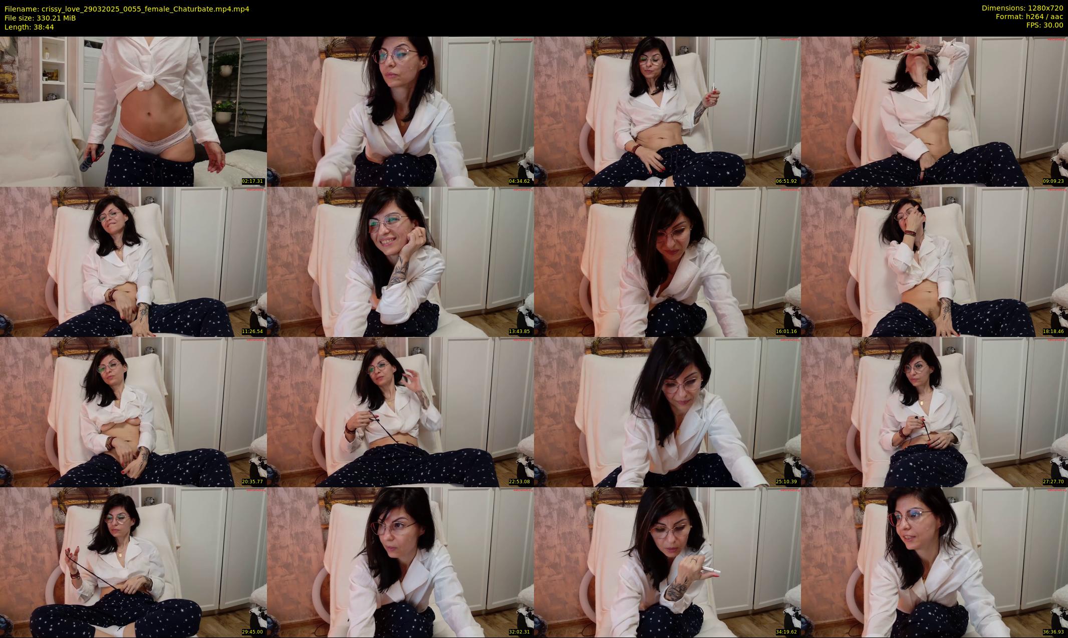 crissy_love — 39 minute Chaturbate female cam show recording, 720p, Mar 29, 2025