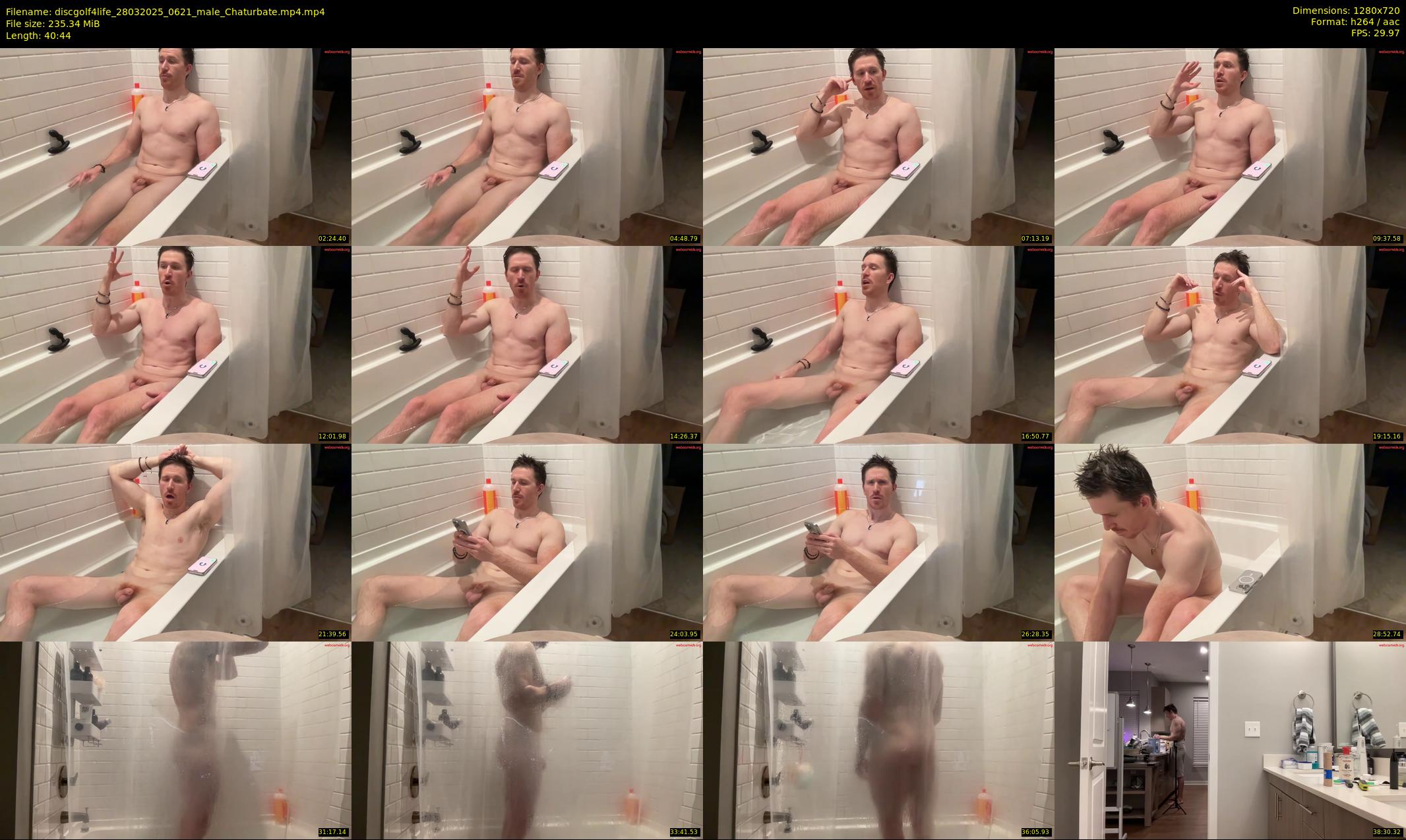 discgolf4life — 41 minute Chaturbate male cam show recording, 720p, Mar 28, 2025