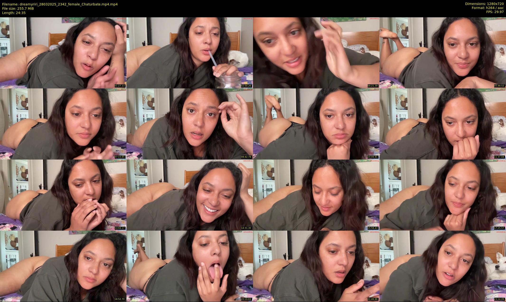 dreamyriri — 25 minute Chaturbate female cam show recording, 720p, Mar 28, 2025