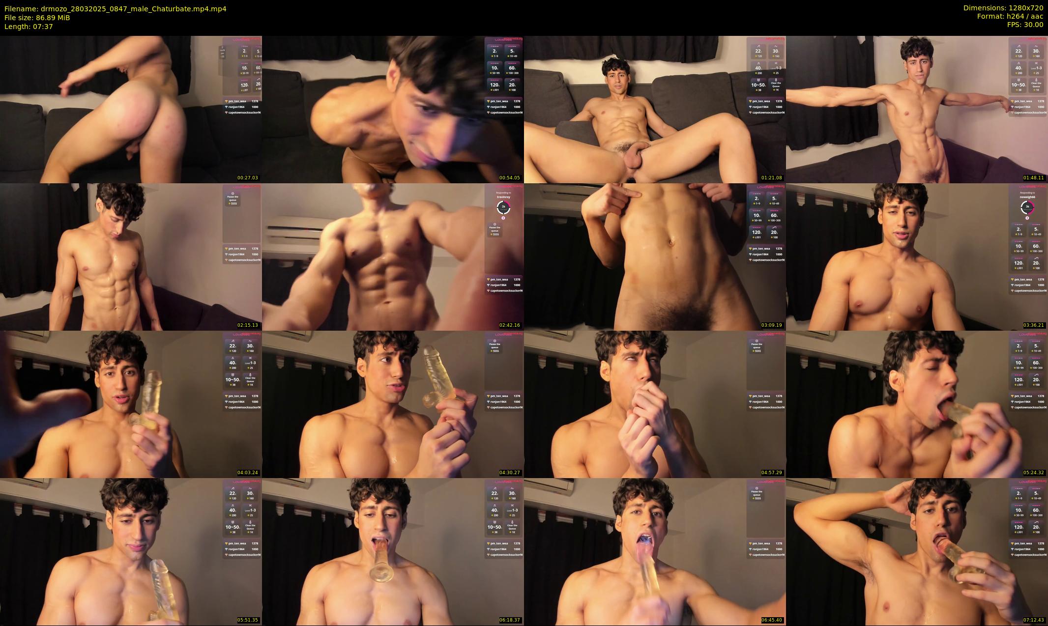 drmozo — 8 minute Chaturbate male cam show recording, 720p, Mar 28, 2025
