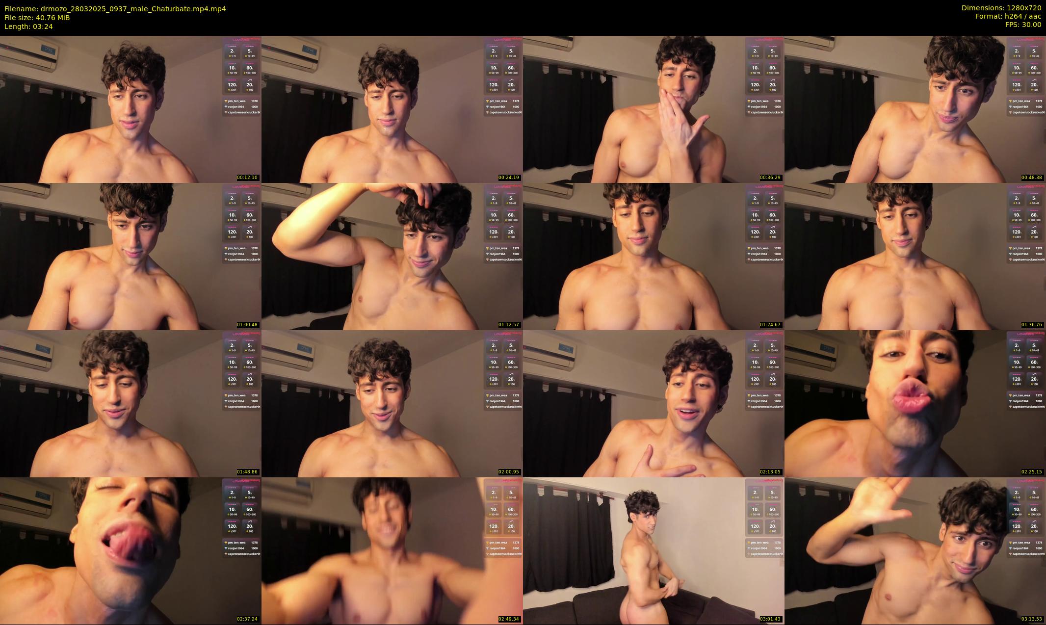 drmozo — 4 minute Chaturbate male cam show recording, 720p, Mar 28, 2025